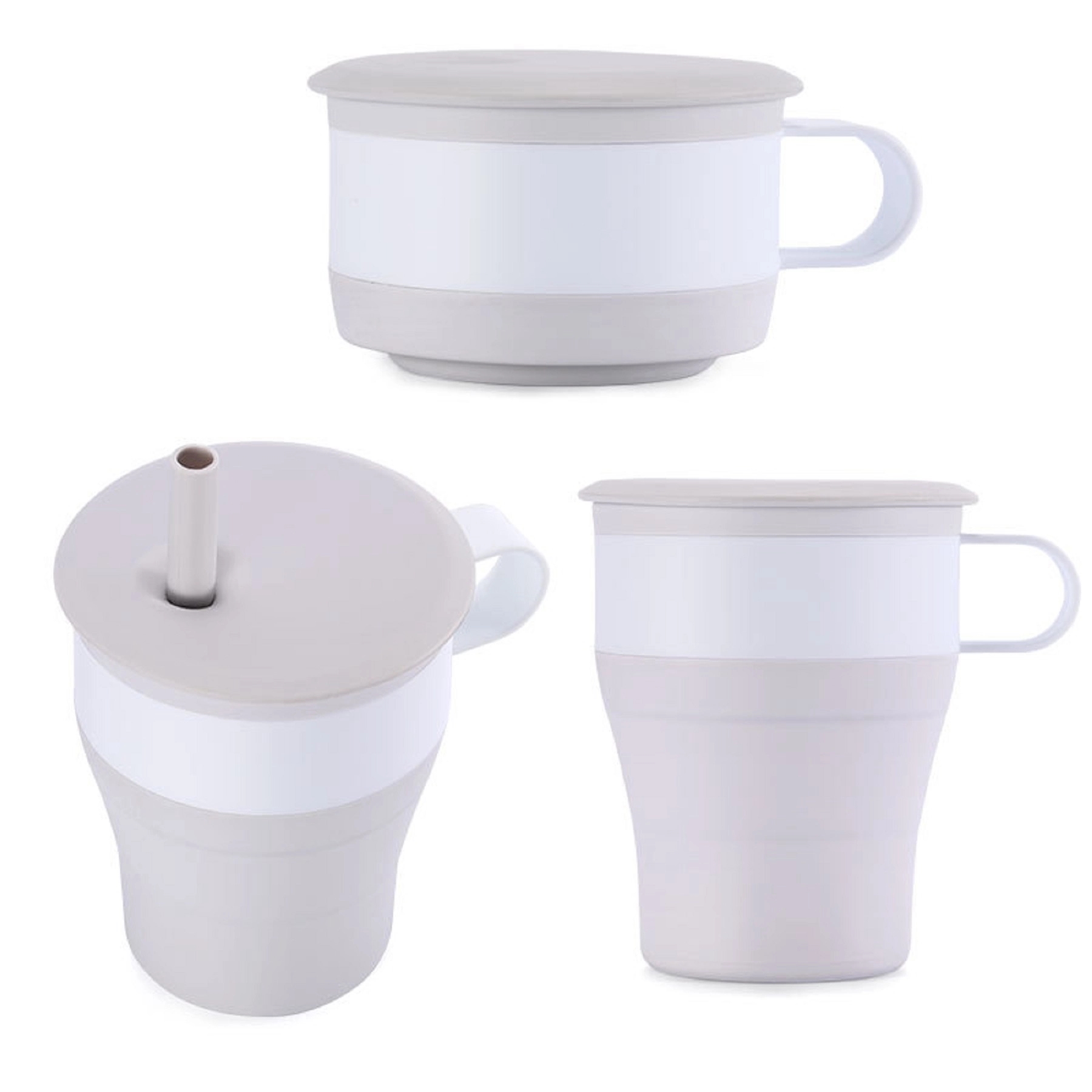 16 OZ Collapsible Reusable Silicone Coffee Cup 25