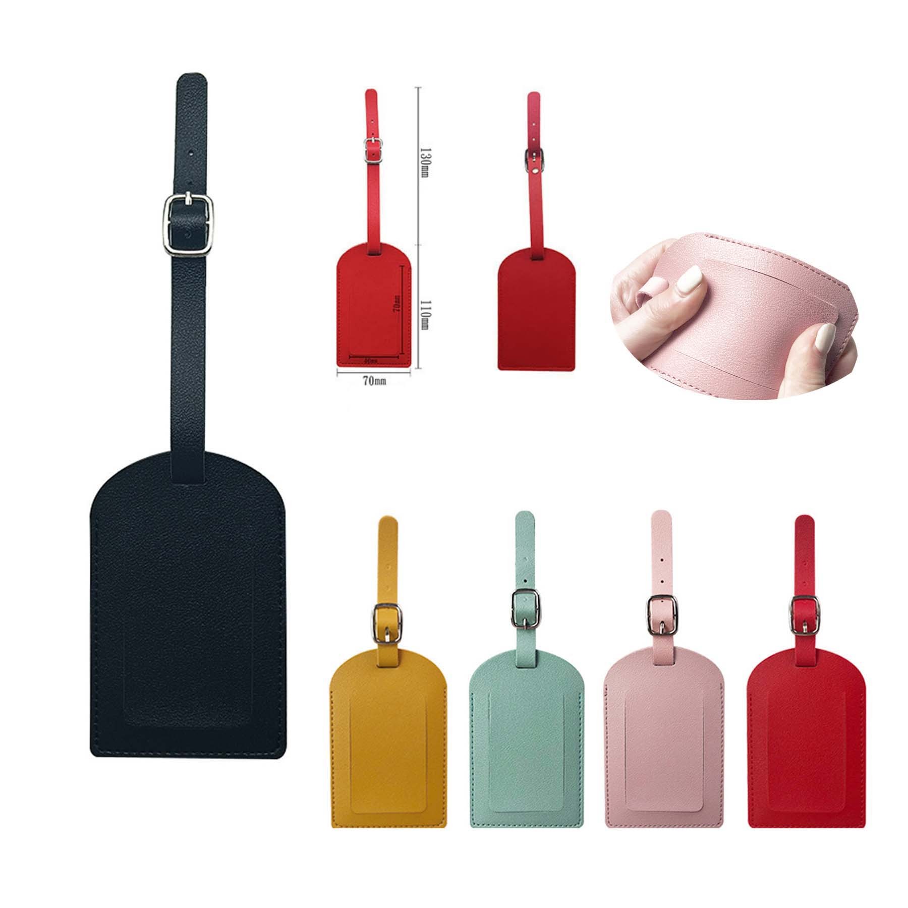 PU Leather Luggage Tag 1