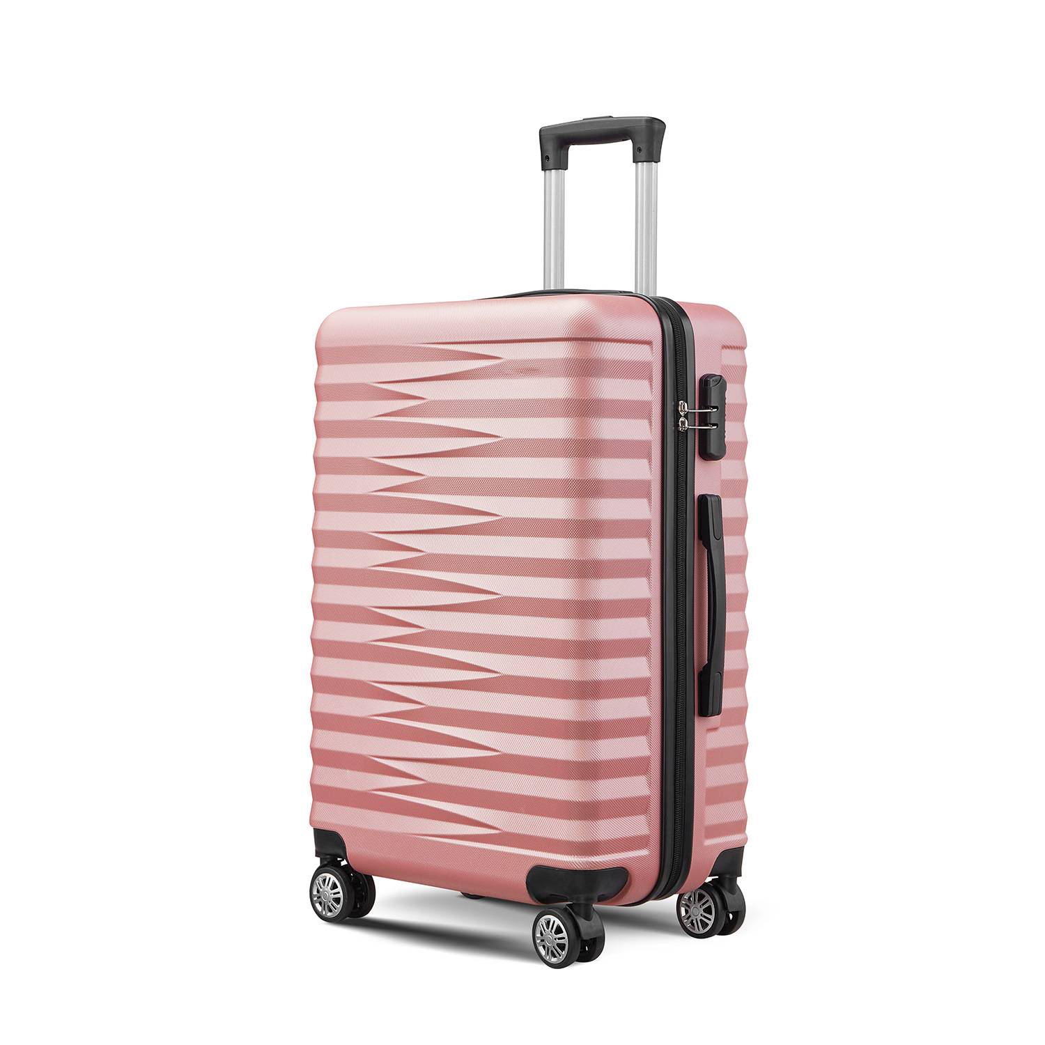 20 Inch Telescopic Locking Suitcase w/ Combination Lock 6