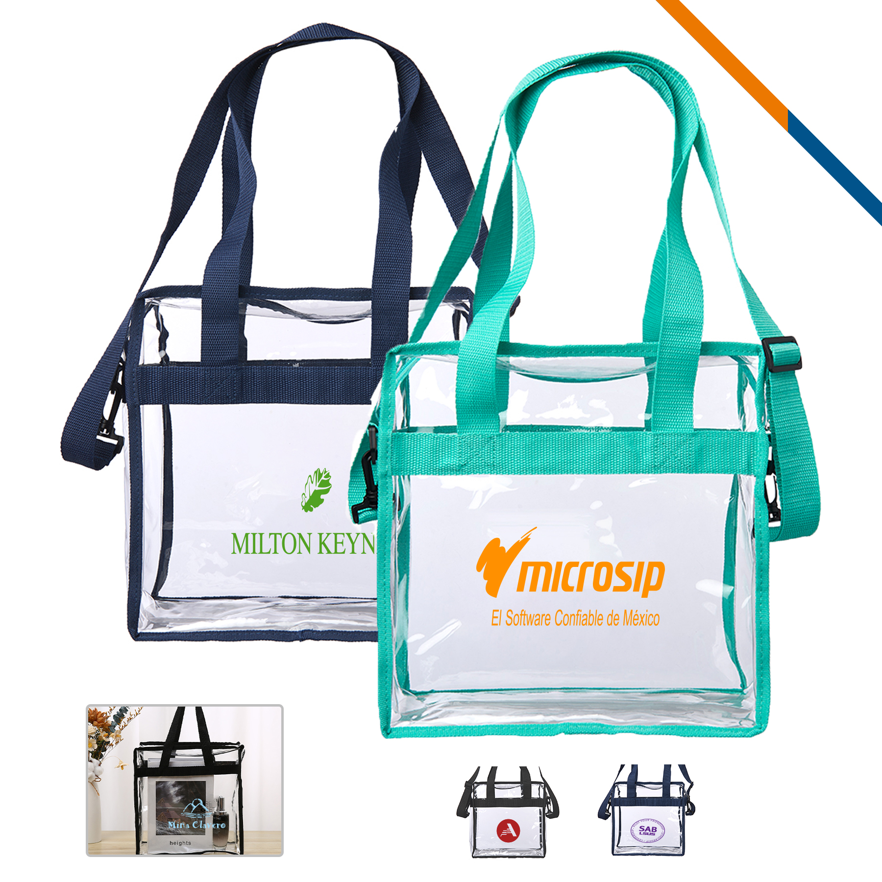 Serana Clear Tote Bag 2