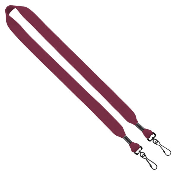 3/4" Cotton Double Swivel Hook Lanyard 2