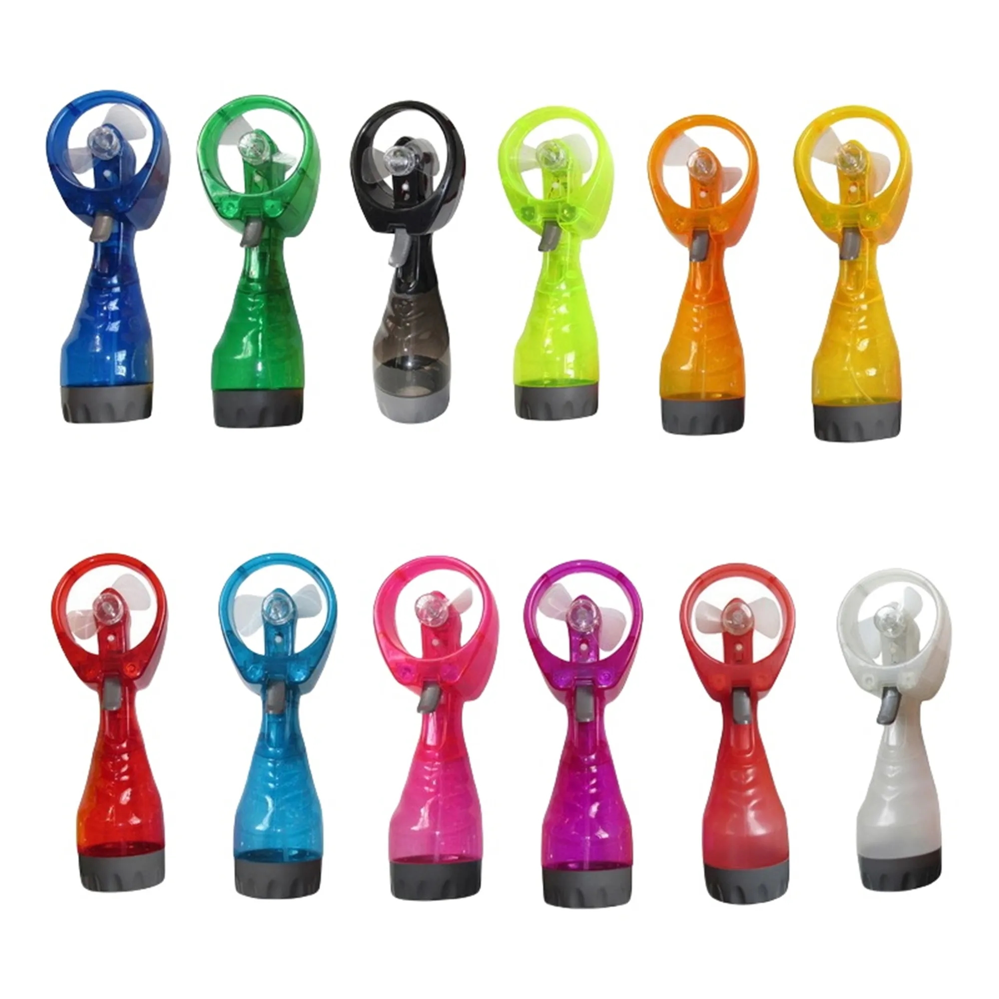 Mini Battery Powered Handheld Water Misting Spray Fan 12