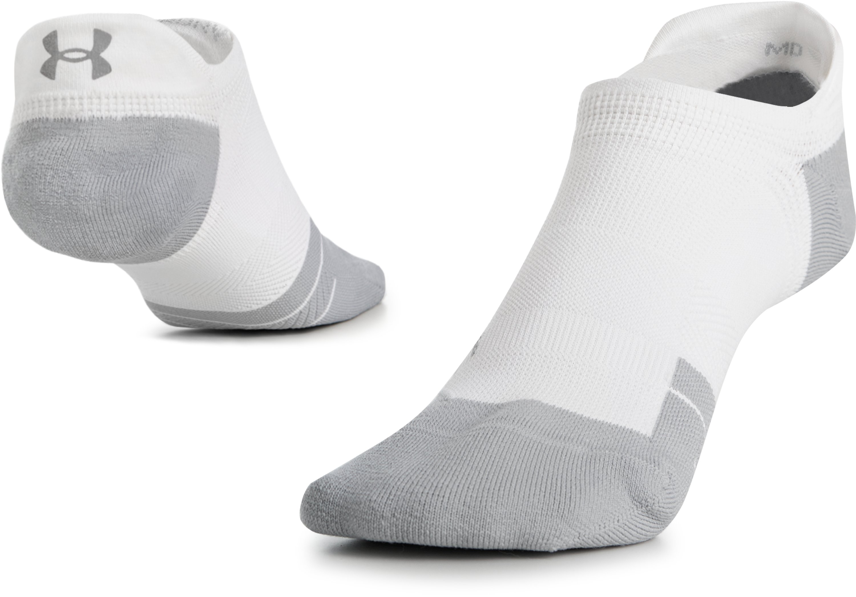 UA Iso-Chill ArmourDry Unisex No Show Tab Socks 3