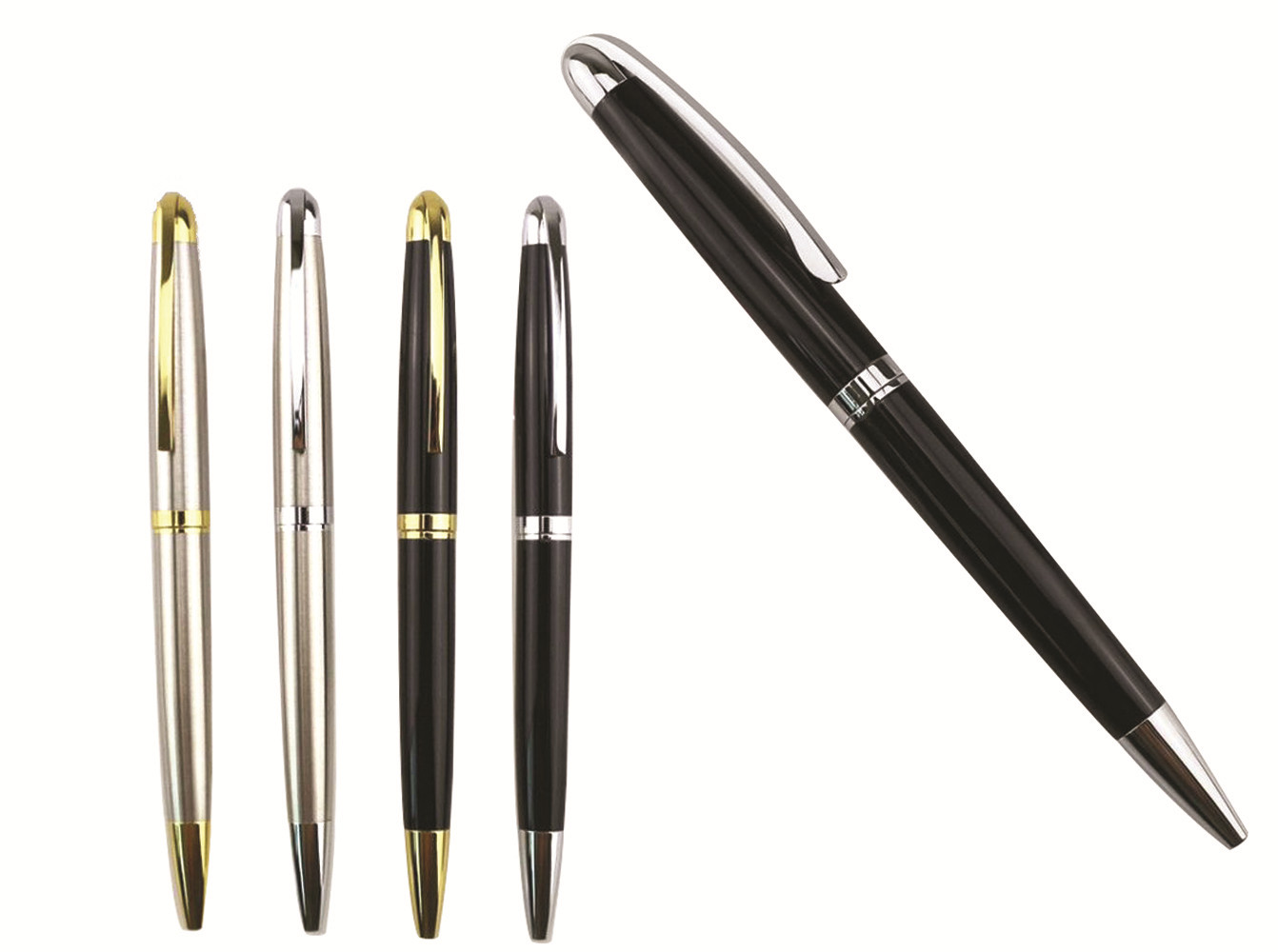 Twist Action Brass Ballpoint Pen 1