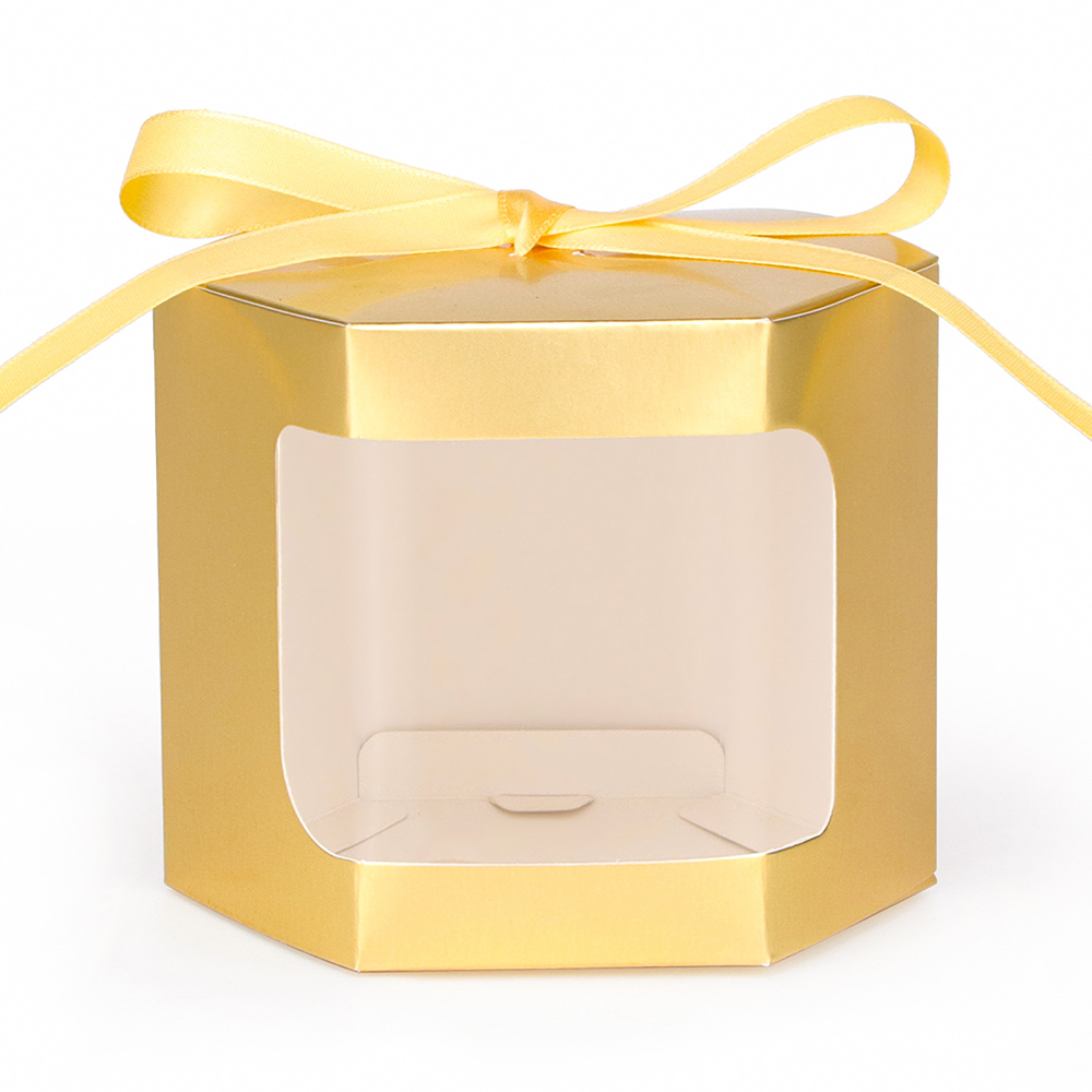 Cowhide Laser Window Paper Box Cake Candy Baking Gift Box 2