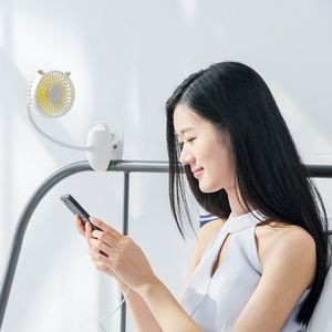 Battery Operated Mini Clip Fan For Baby Chair 3
