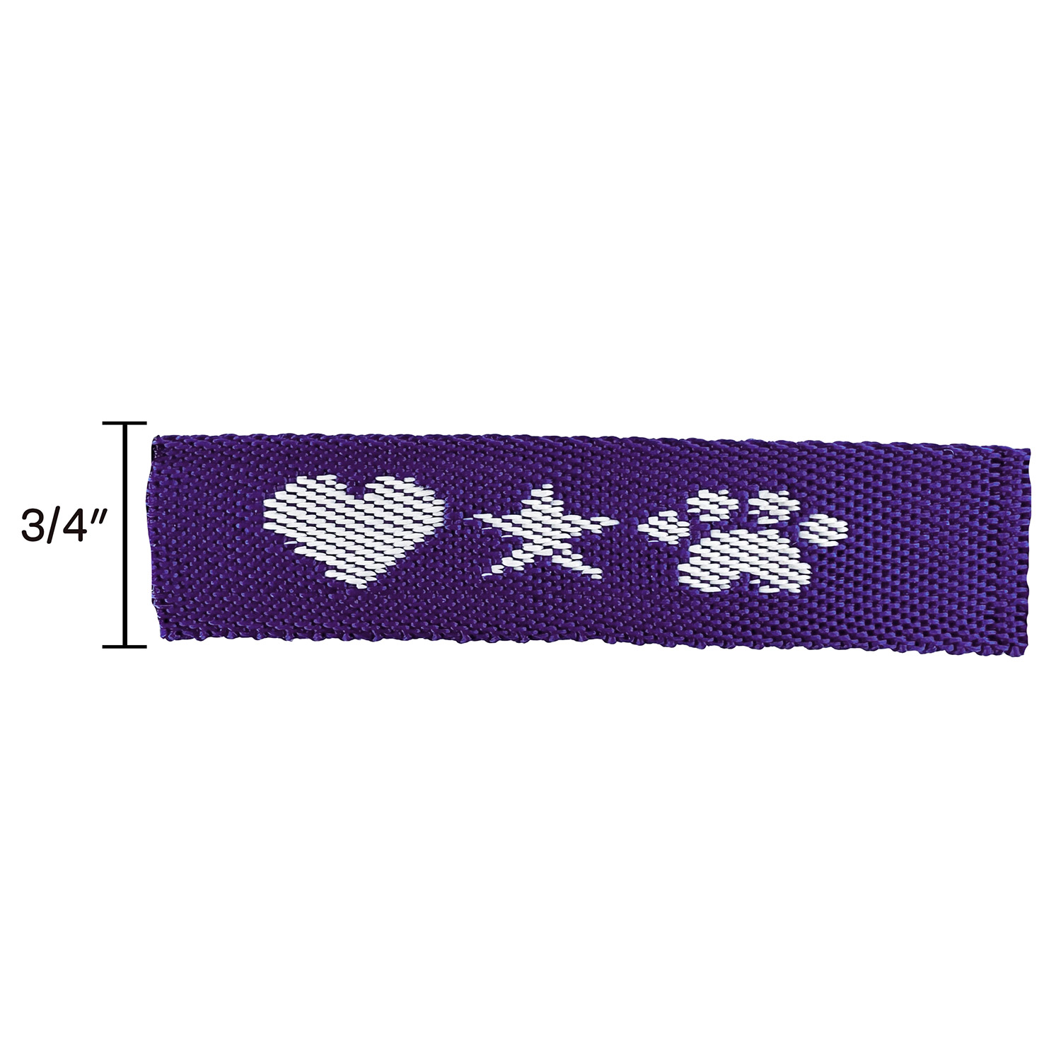 3/4" Woven lanyard w/ Swivel Snap & Split Ring & Breakaway - "Select" Weave 21