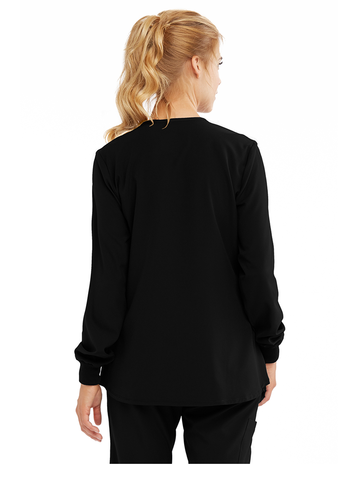 Skechers - Women's Two-Pocket Snap-Front Stability Warm-Up Scrub Jacket 27