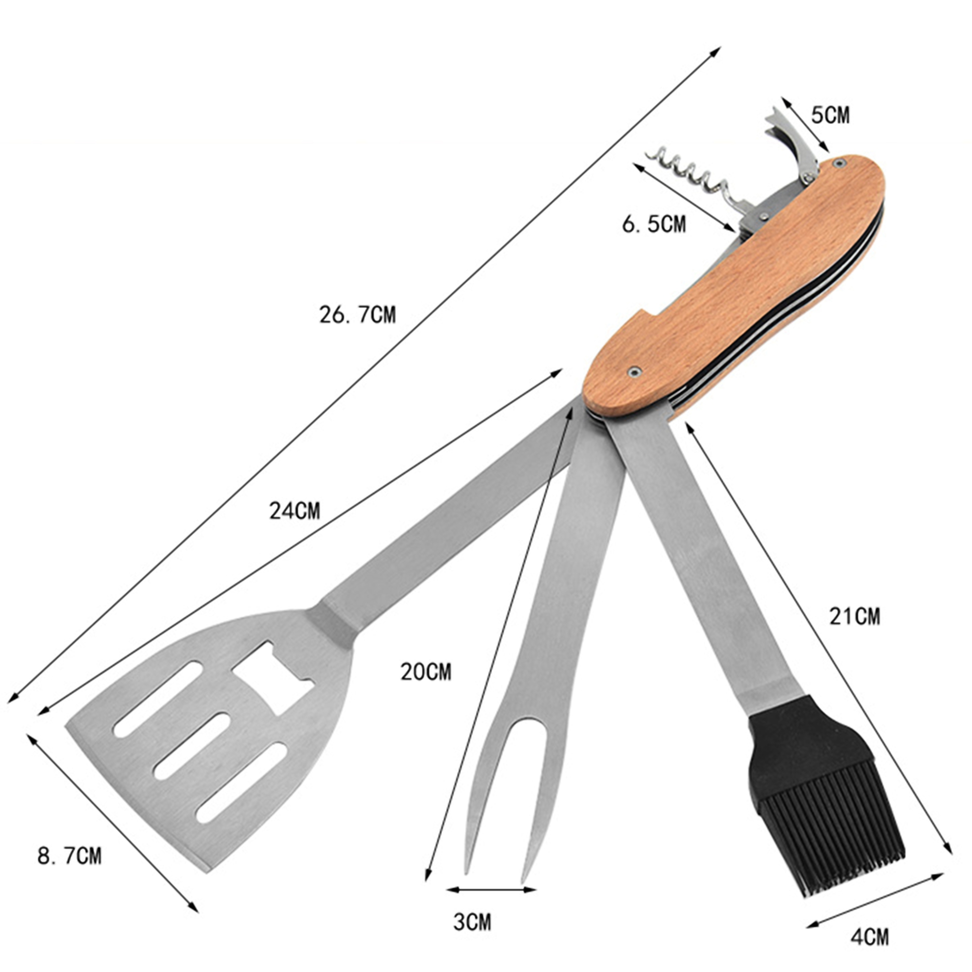 5" 1 BBQ Multitool 3