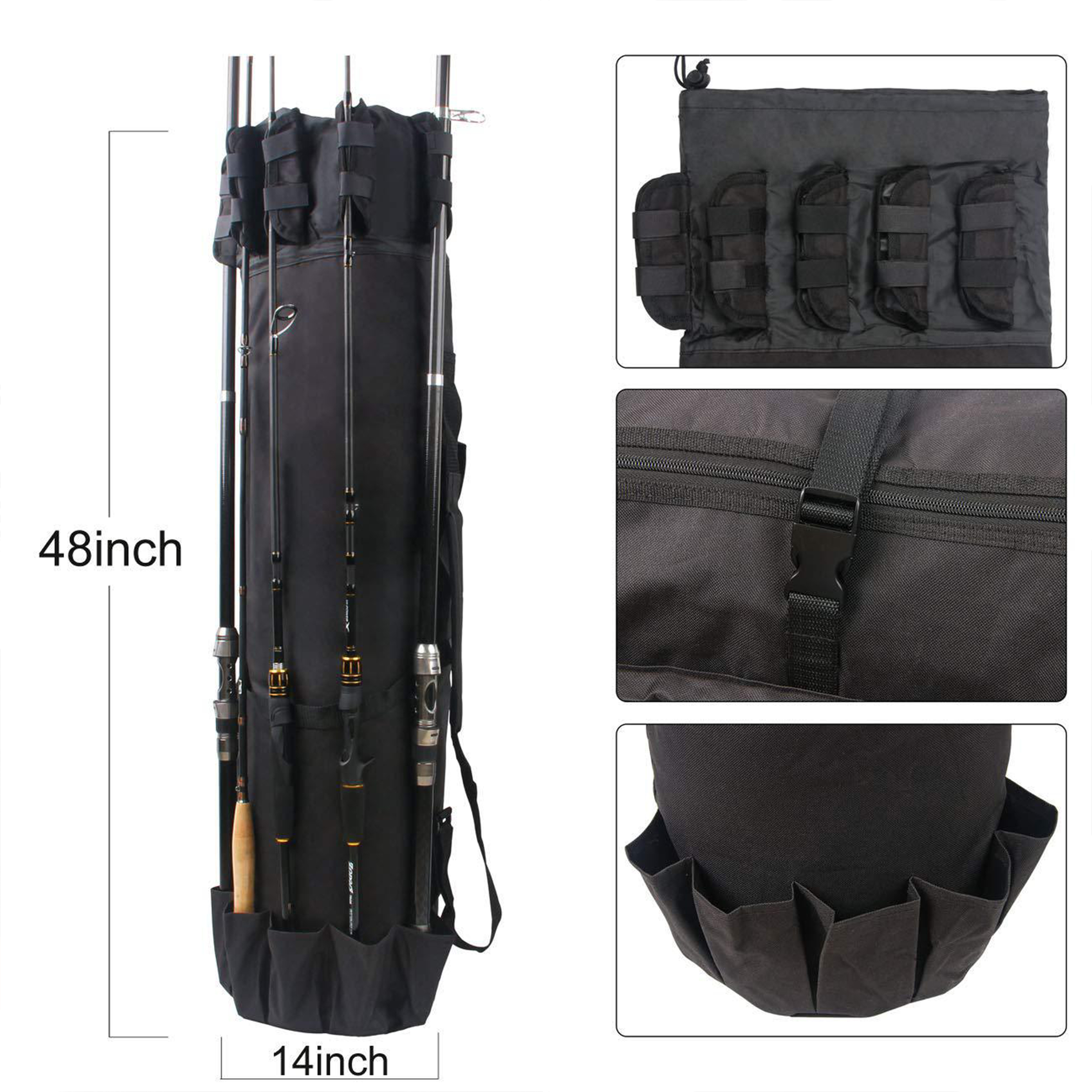 Oxford Large Capacity Multifunctional Fishing Bag 2