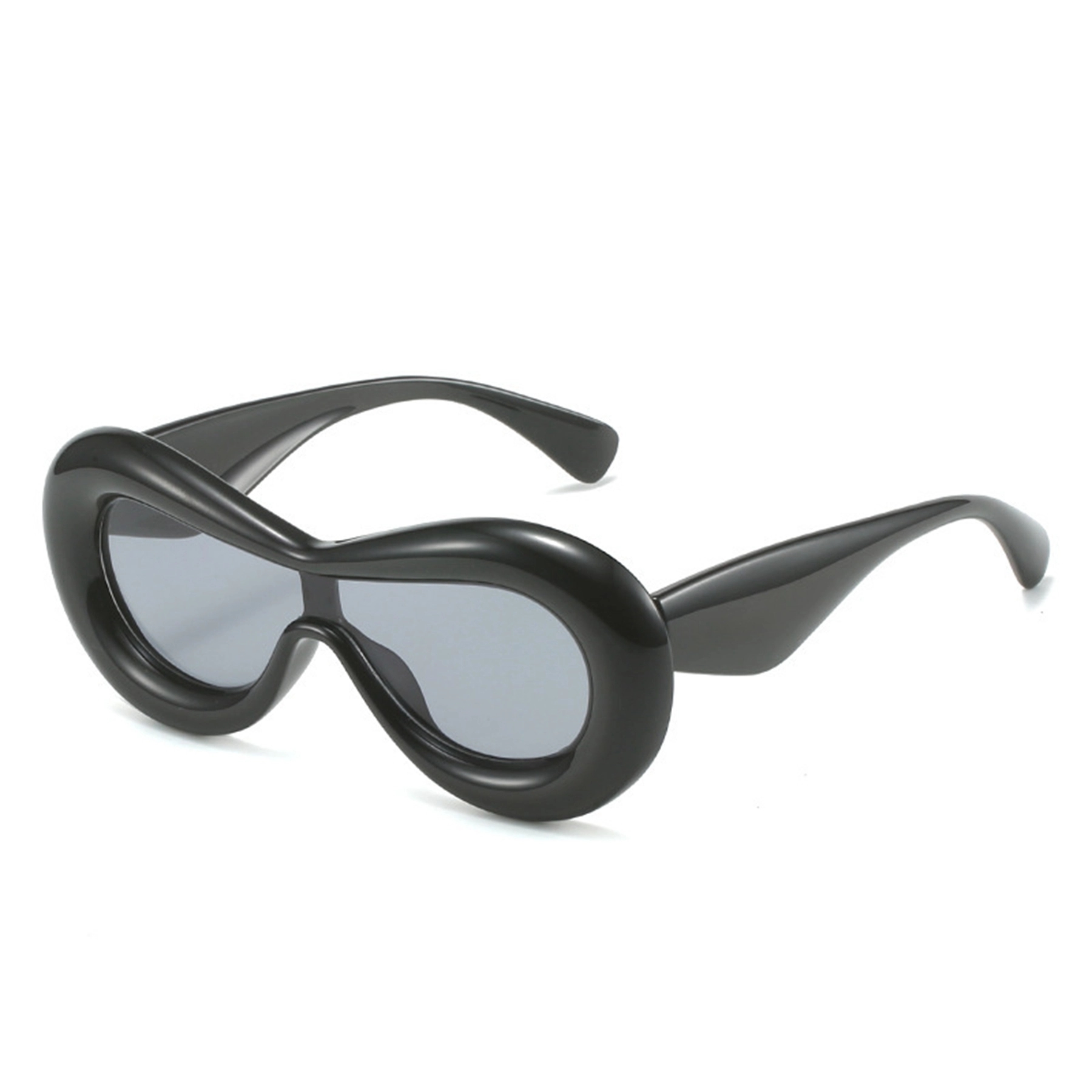 Oversized Thick Oval Y2K Sunglasses 2