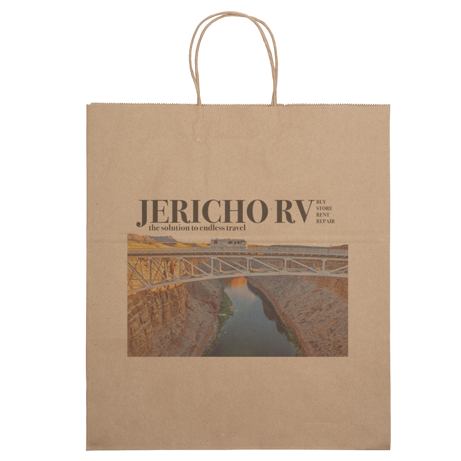 Eco Brute - Kraft-Brown Shopper - Chromatic