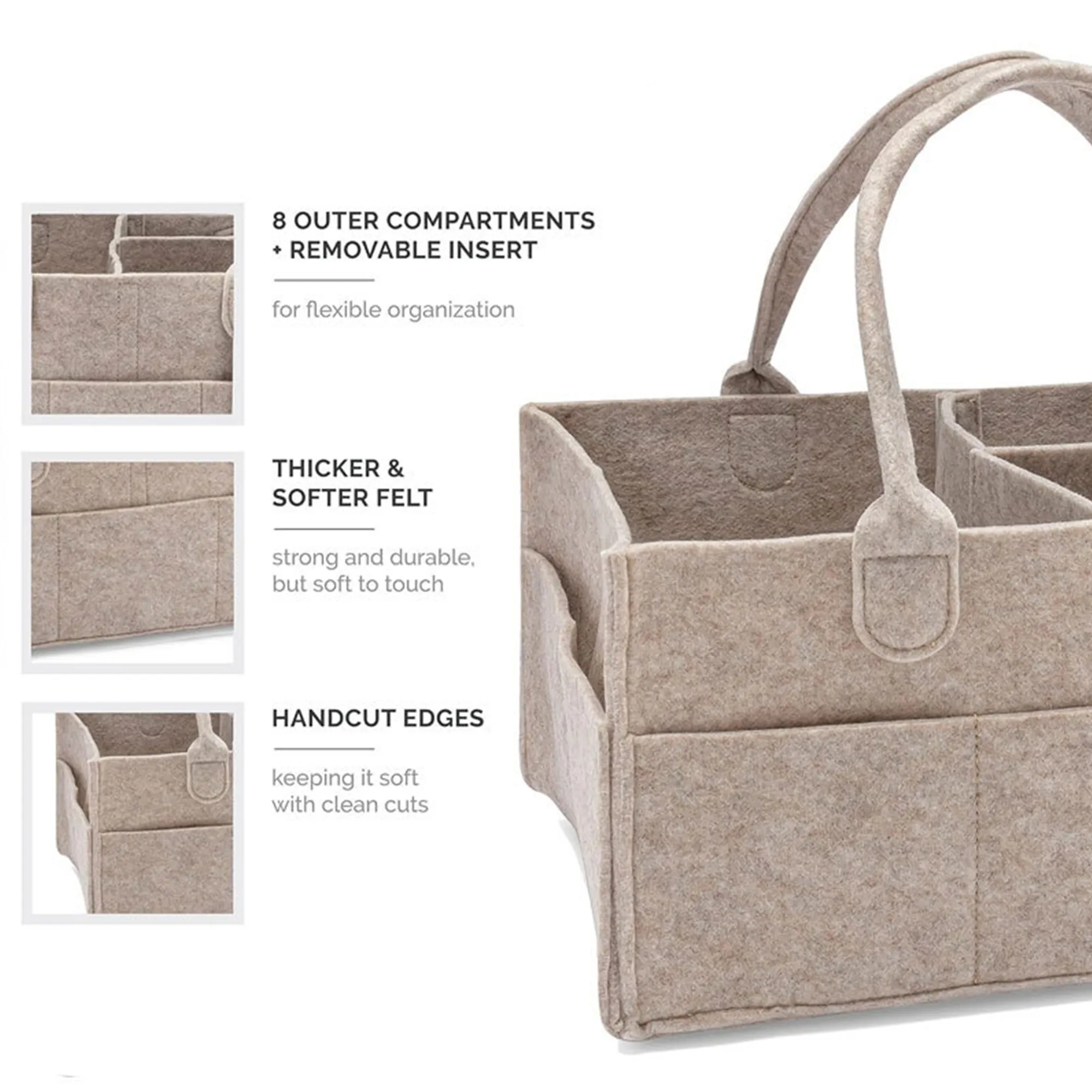 Felt Organizer Bag for Home Hospital with LOGO Customization 3
