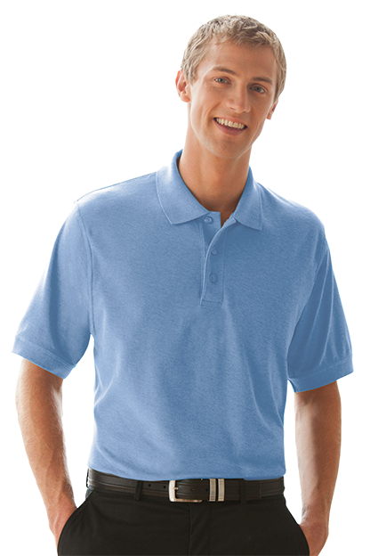 Soft-Blend Double-Tuck Pique Polo 45