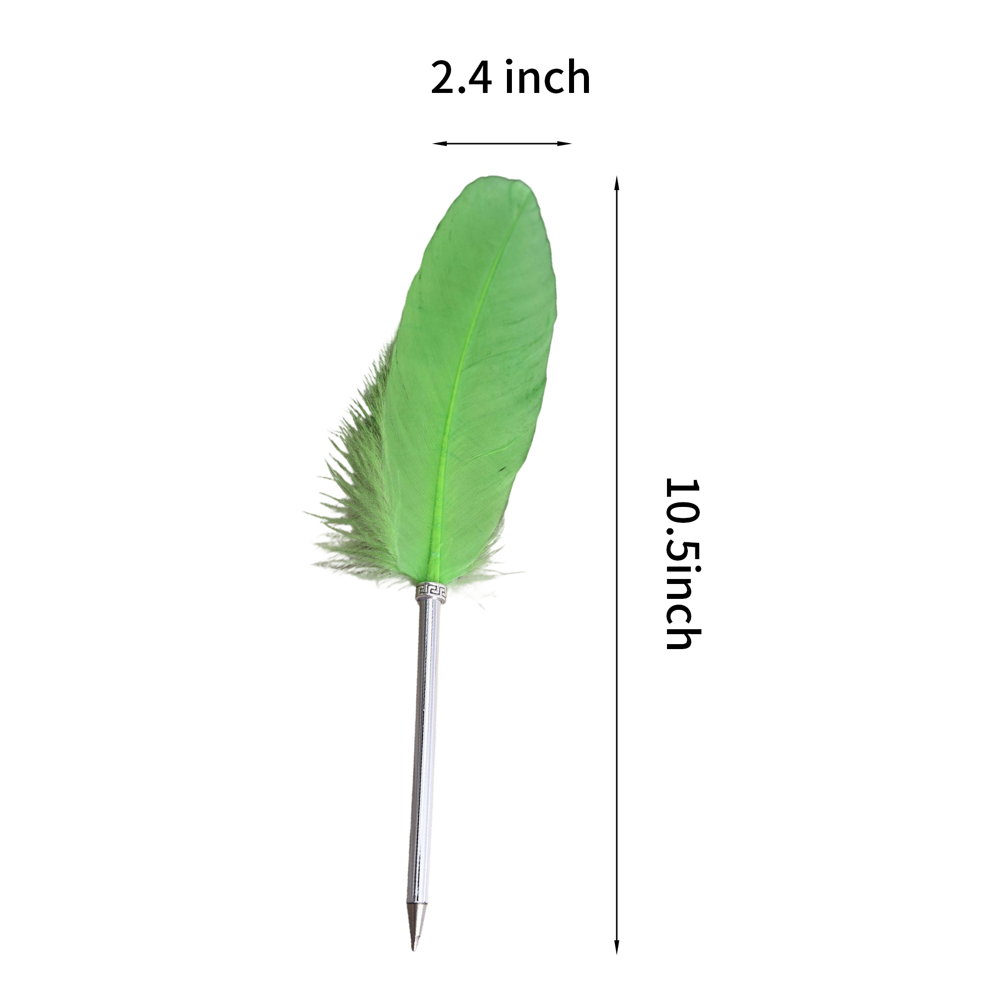 Feather Quill Ballpoint Pen Decorative Writing Gift 9