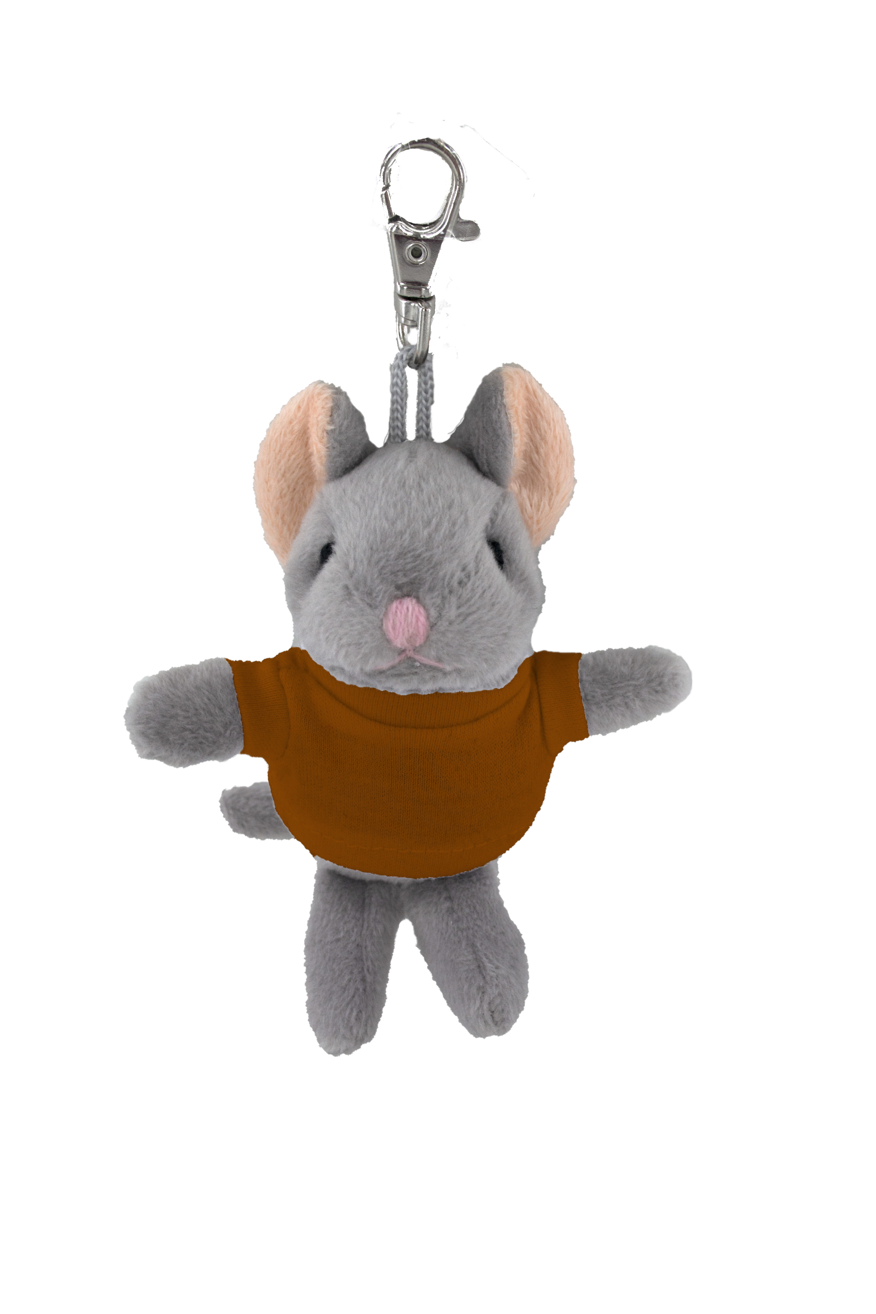 soft plush Mouse keychain with Tee 6