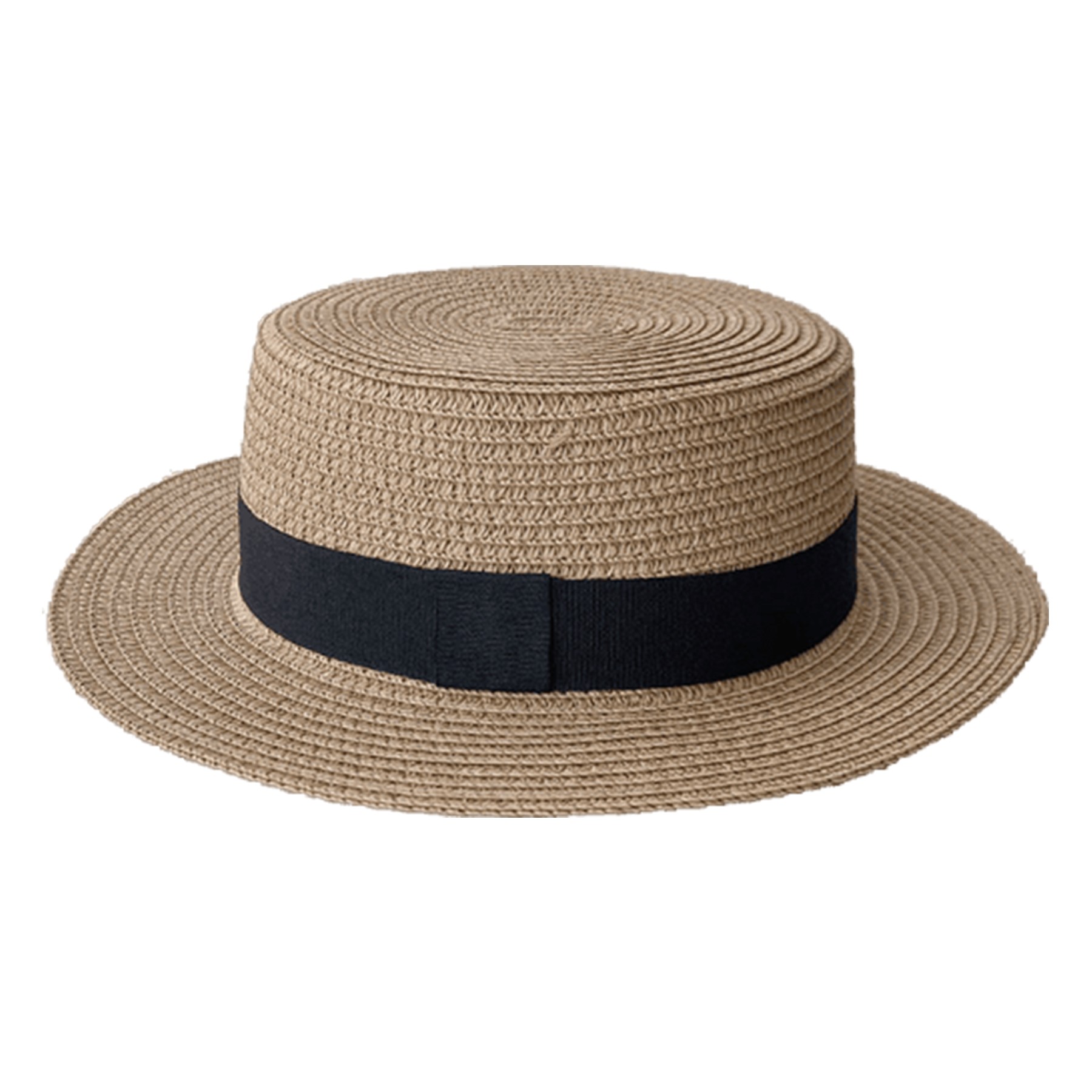 Korean Flat Protective Straw Hat 2
