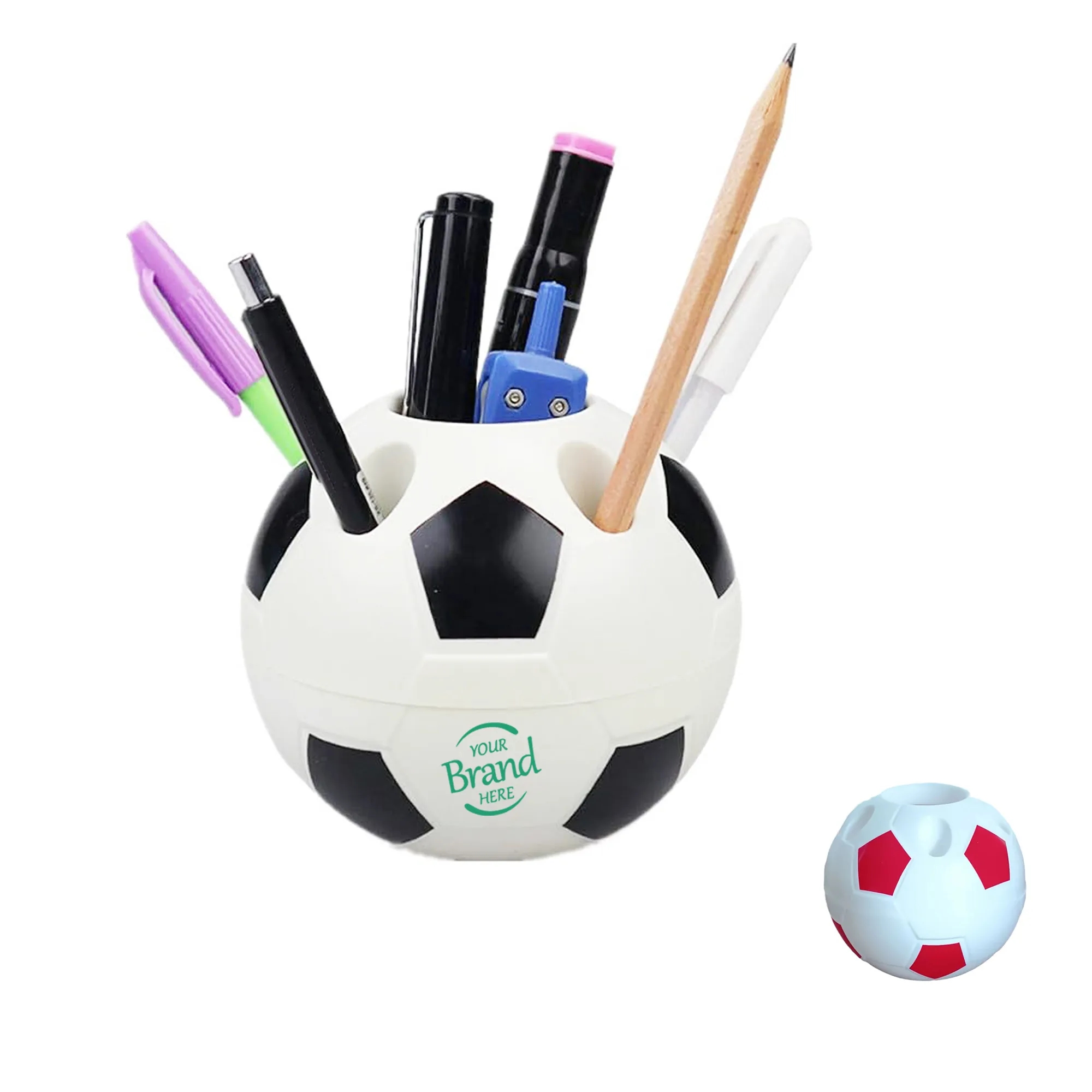 Desktop Football Pen Holder MOQ 100PCS 5