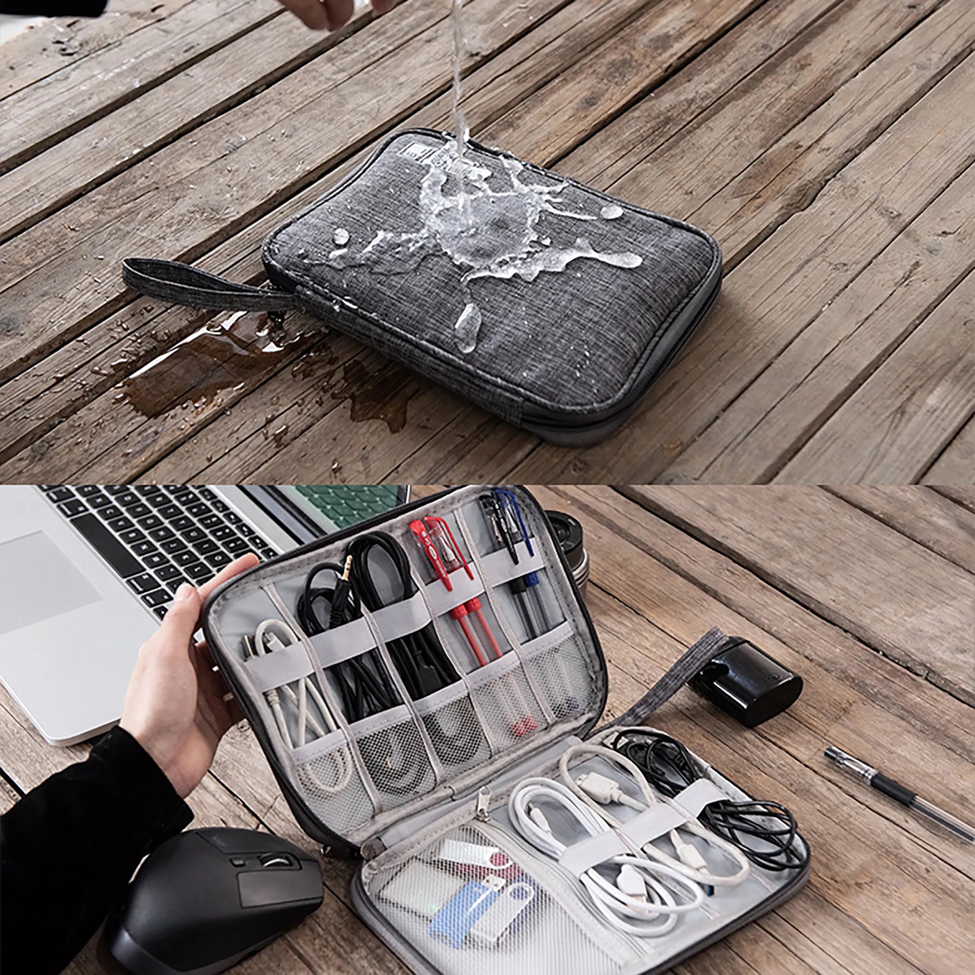 Travel Tech Electronic Charing Cable Storage Bag 5