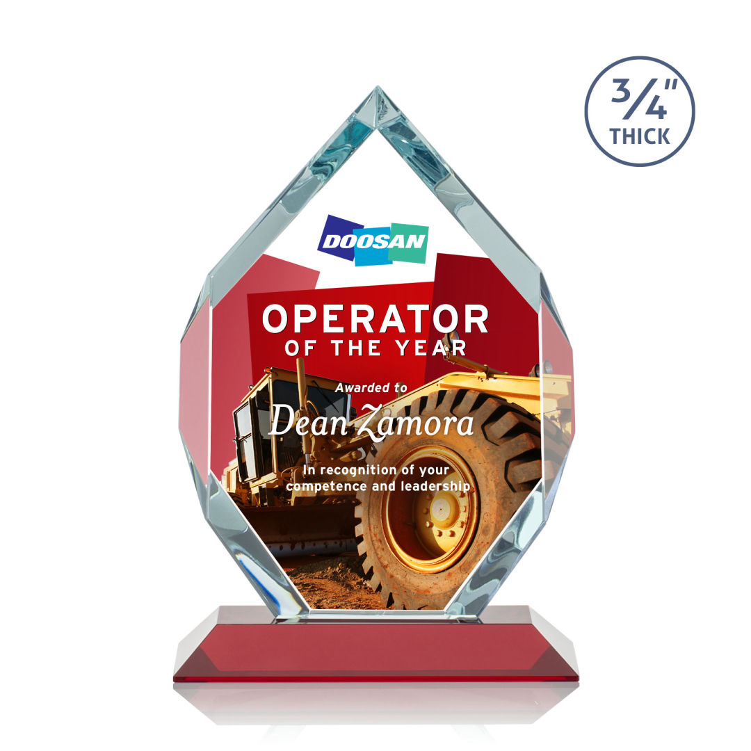 Royal Diamond VividPrint™ Award - Red 5