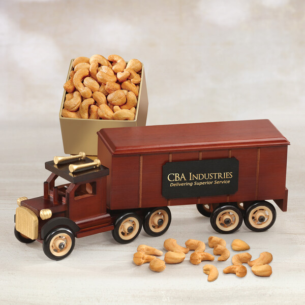 Classic Eighteen Wheeler with Fancy Cashews