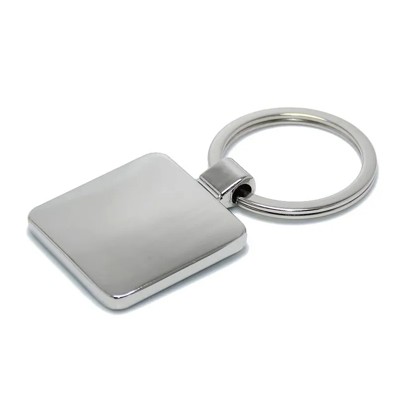 Square Metal Keychain 6