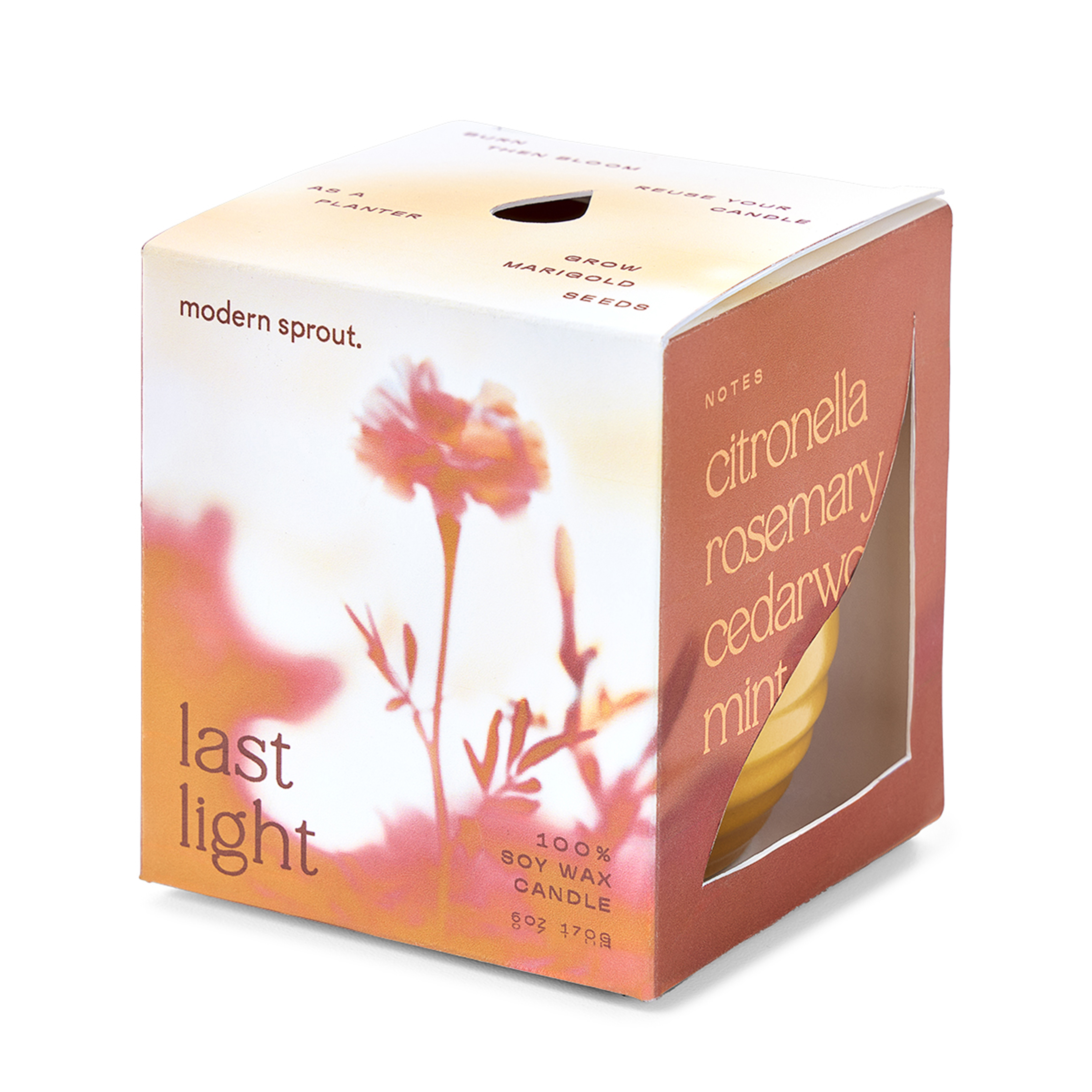 Modern Sprout® Garden Vibes Candle/Planter 37