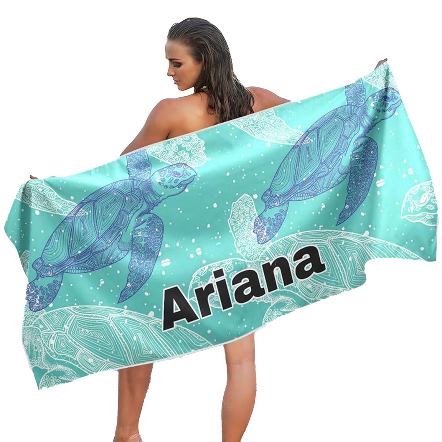 35″ X 70″ Premium Sublimated Silk Touch Velour Beach Towel 8