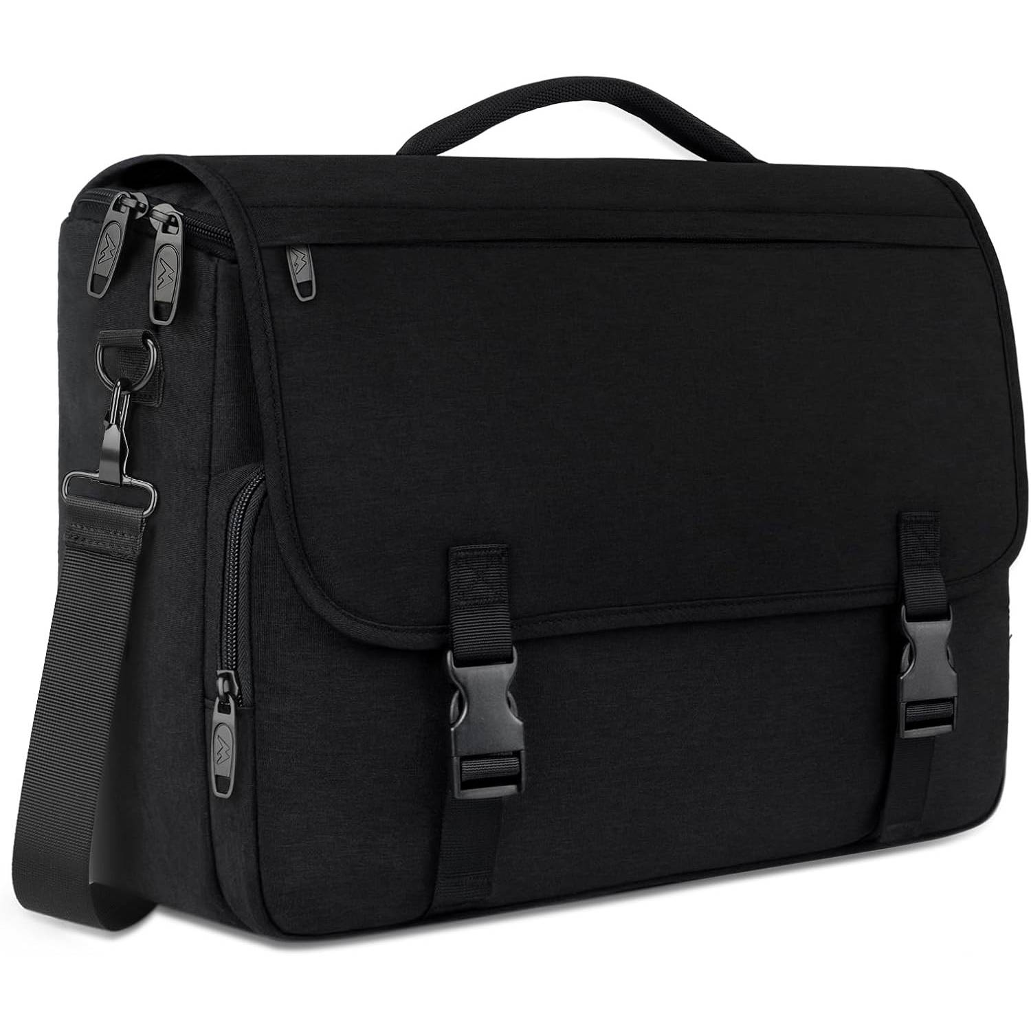 15.6 inch Waterproof Nylon Laptop Messenger Bag 1