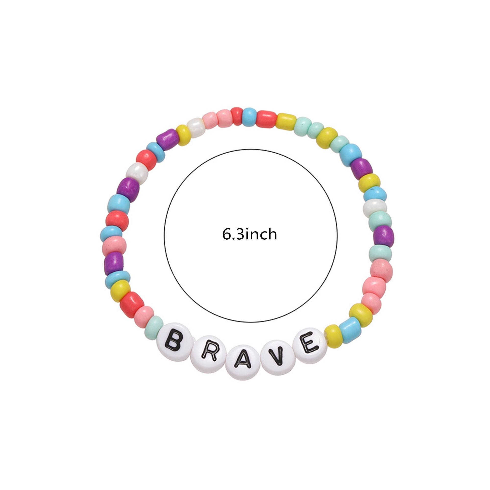Colorful Valentine's Day Preppy Bracelets MOQ 300 3