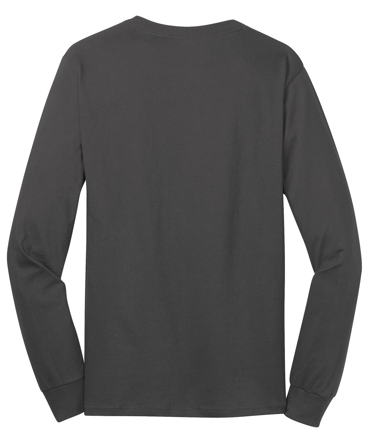 Port & Co Long Sleeve Core Cotton Tee. PC54LS 155