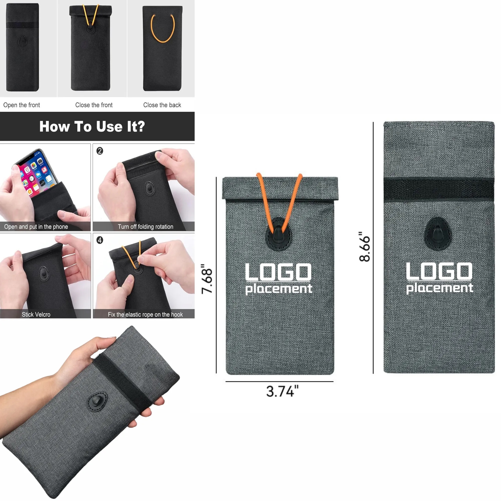 Phone Signal Shield Pouch, RFID Anti-Theft Radiation Block 6