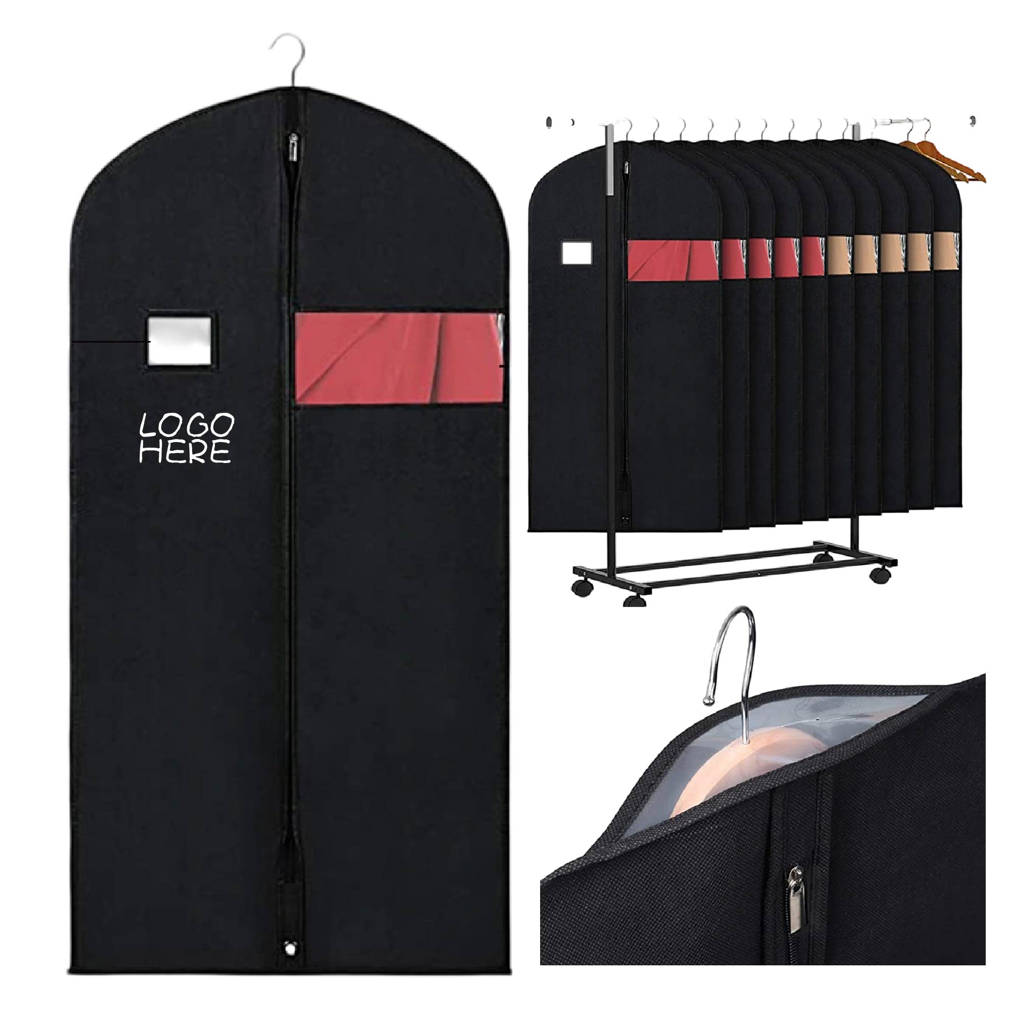 Transparent Hanging Garment Bag 2