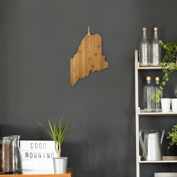 U.S. State Shaped Bamboo Cutting and Serving Boards 397