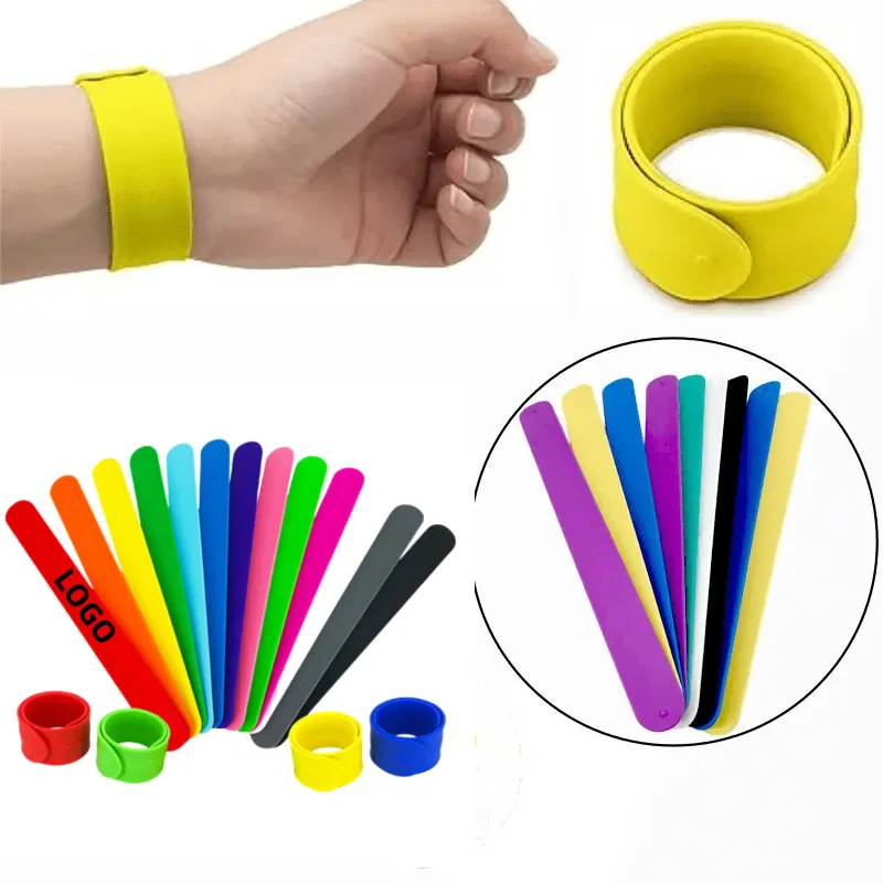 Custom Printed Colorful Silicone Wristband 1