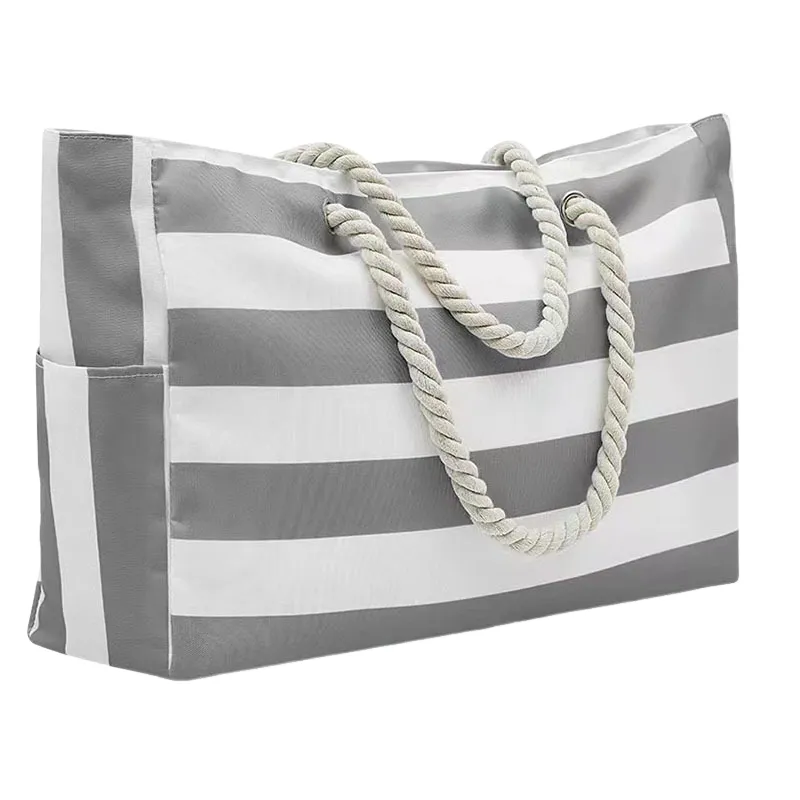Large Beach Tote, custom tote bag with logo imprint 5