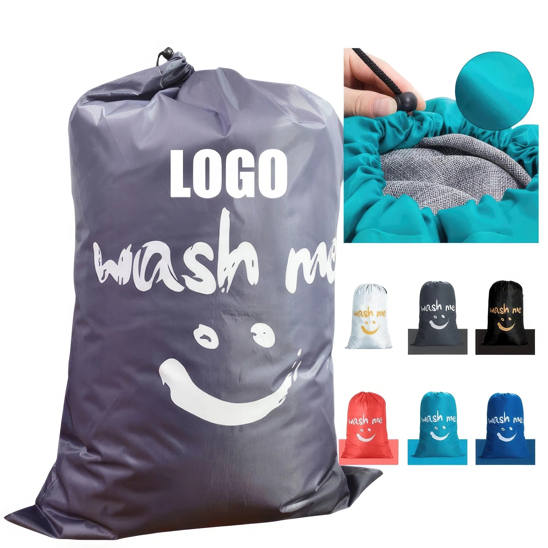Custom Foldable Laundry Bag 3