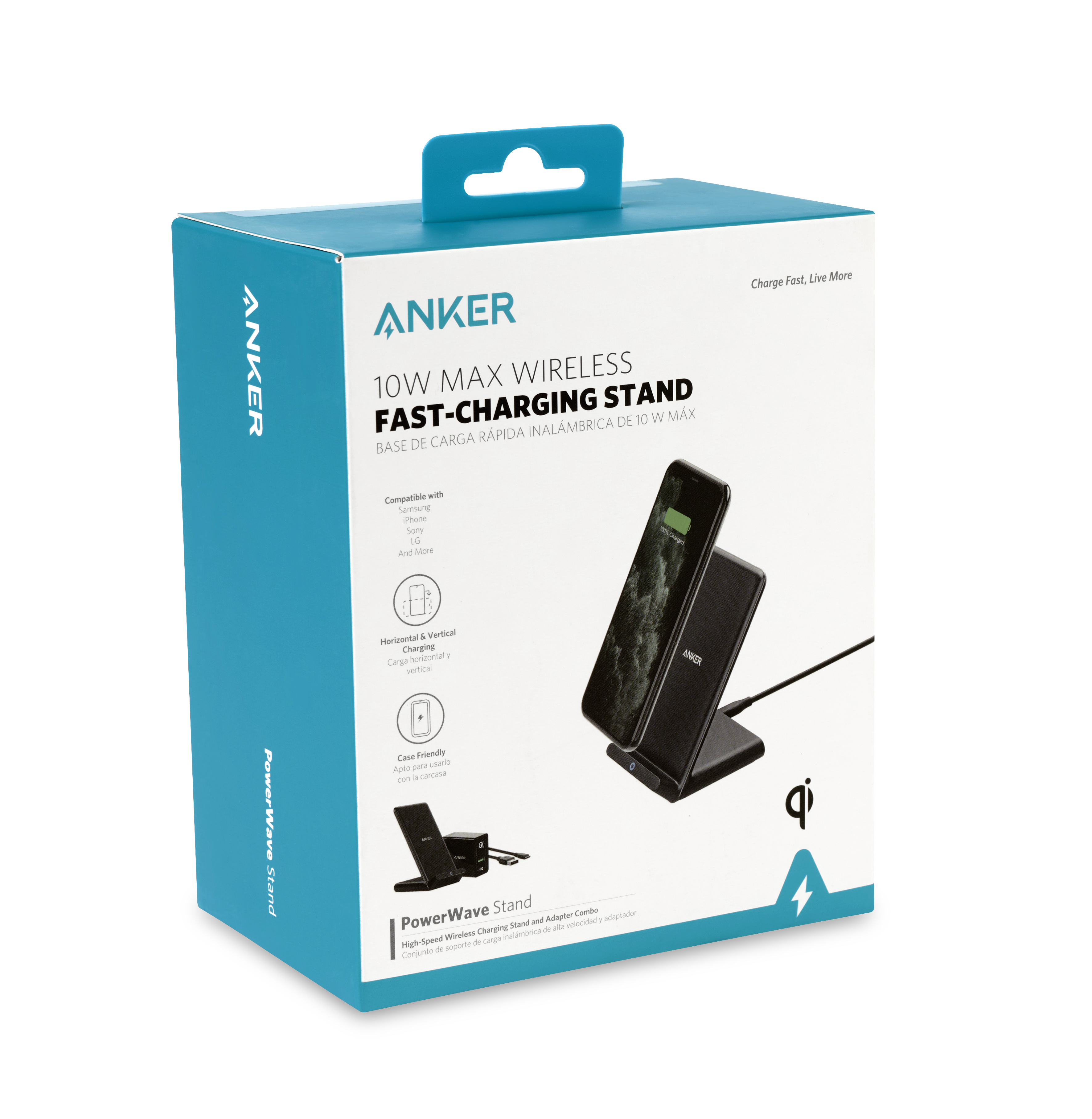 Anker® PowerWave 10W Stand with Charger 8