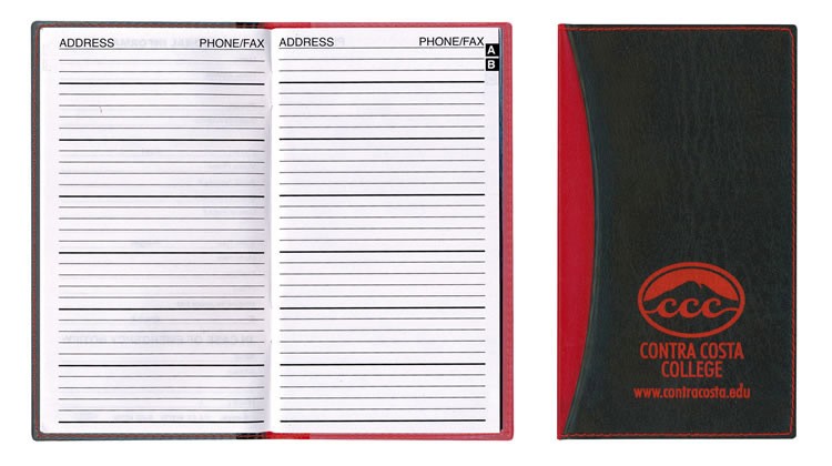 Soft Cover 2 Tone Vinyl France Series Address Book 4