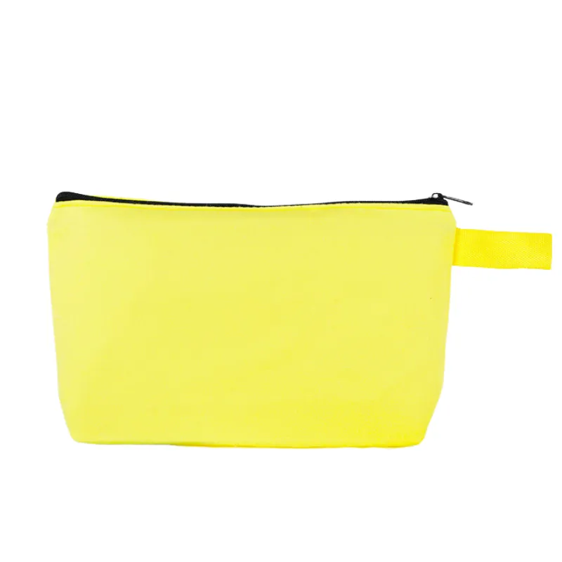 Canvas School Supplies and Makeup Bag 6