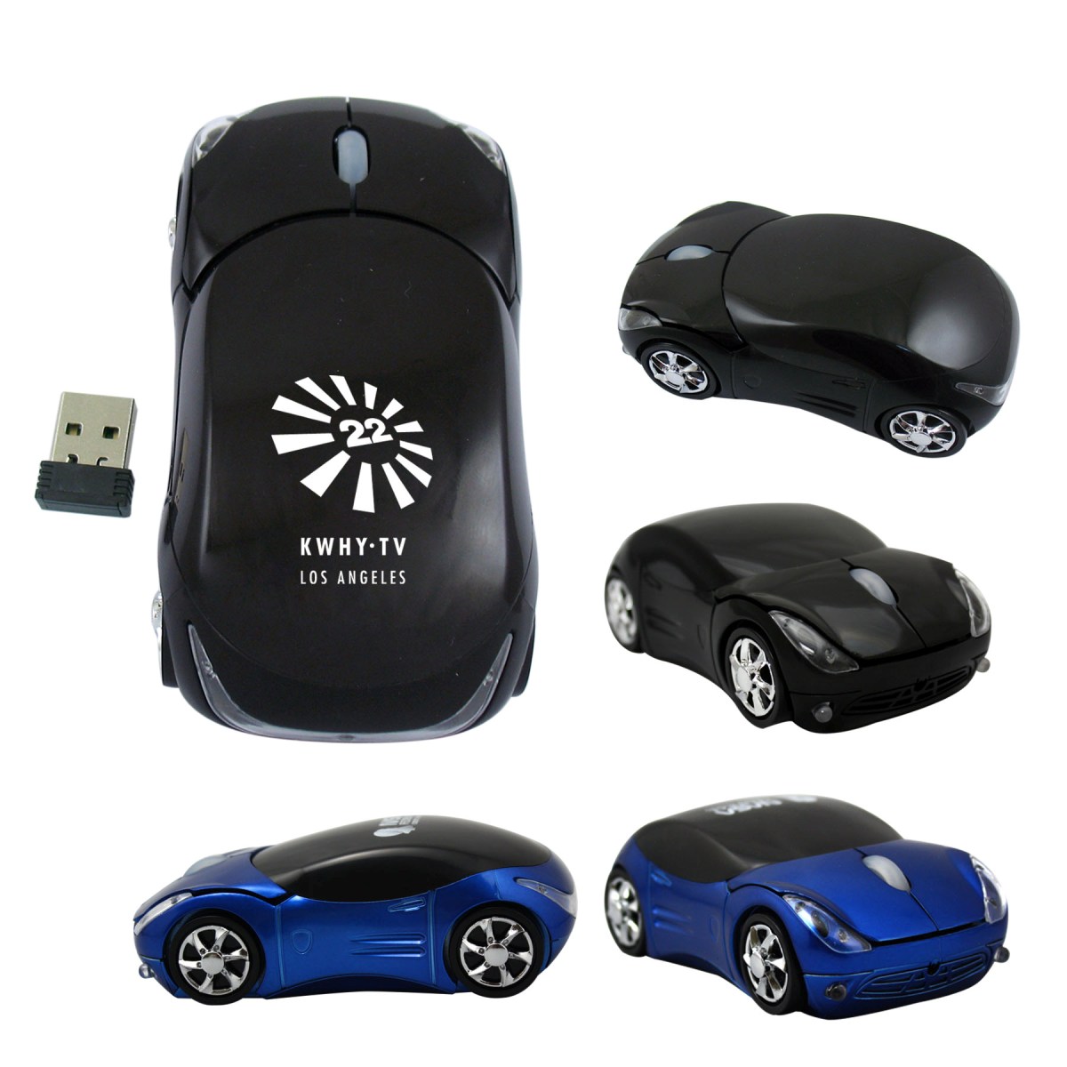 1400DPI 2.4GHZ Wireless Car Optical Mouse/Mice 5