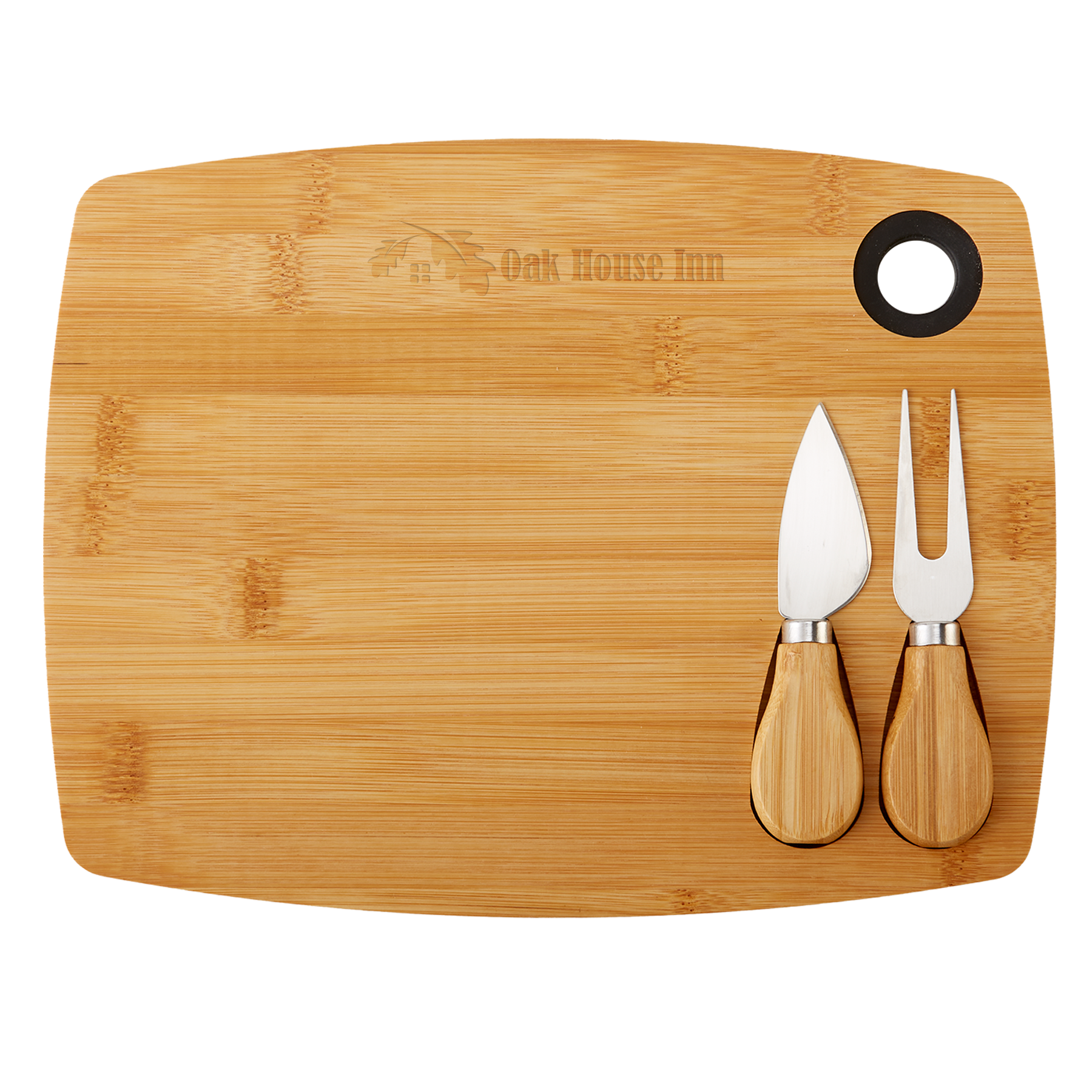 3 Piece Bamboo Cheese Board Set 3