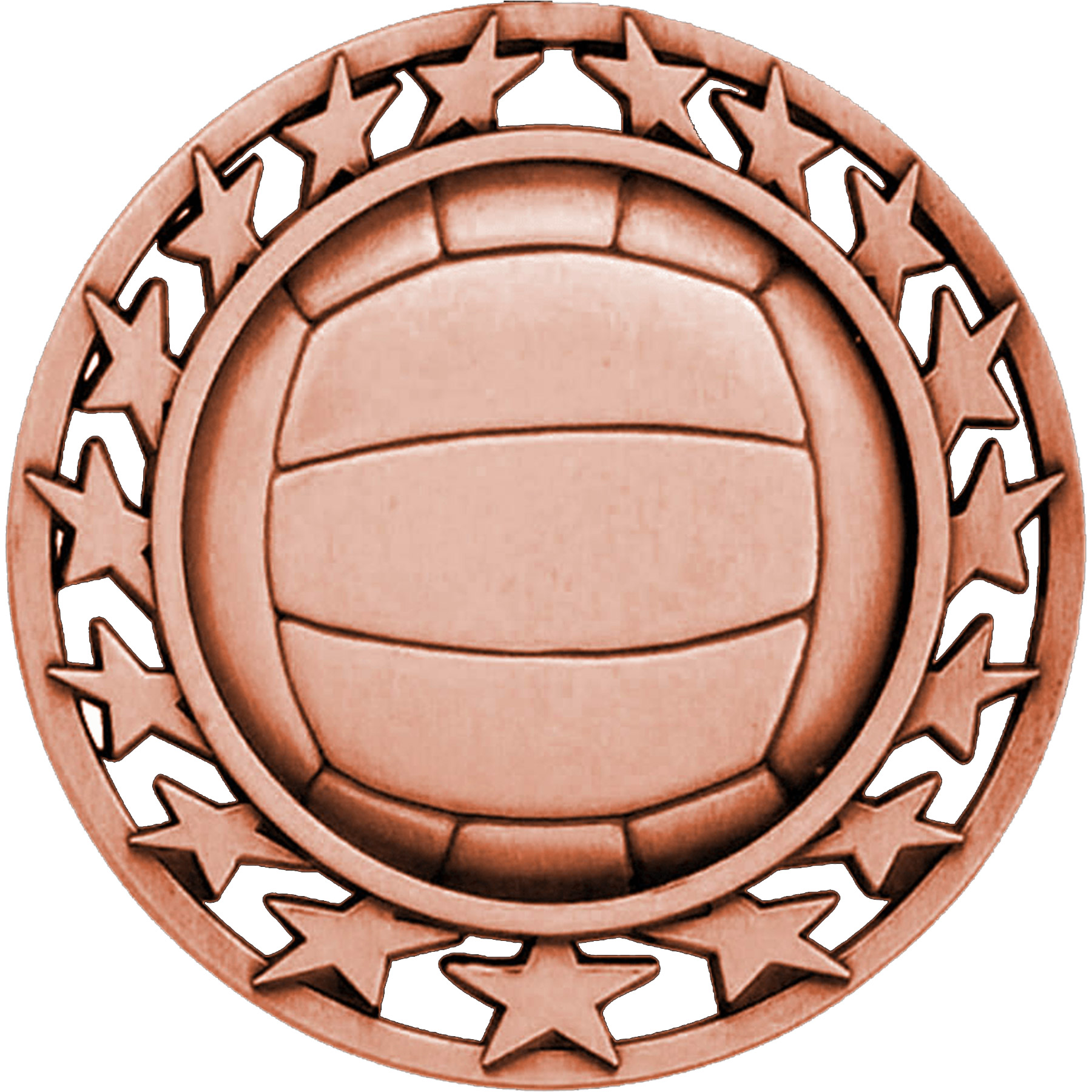 Stock Star Sports Medals: Volleyball 1