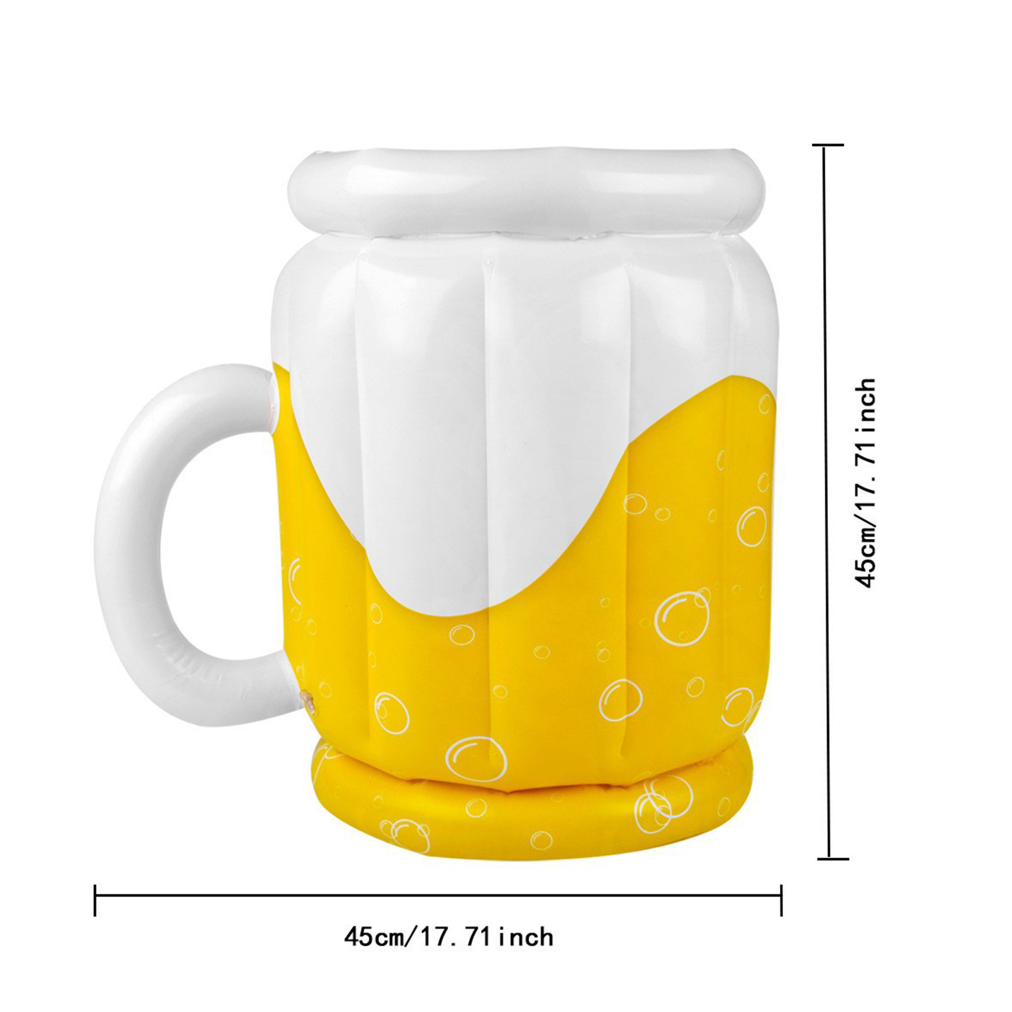 MOQ20 Large Inflatable Beer Mug Ice Bucket Cooler 2