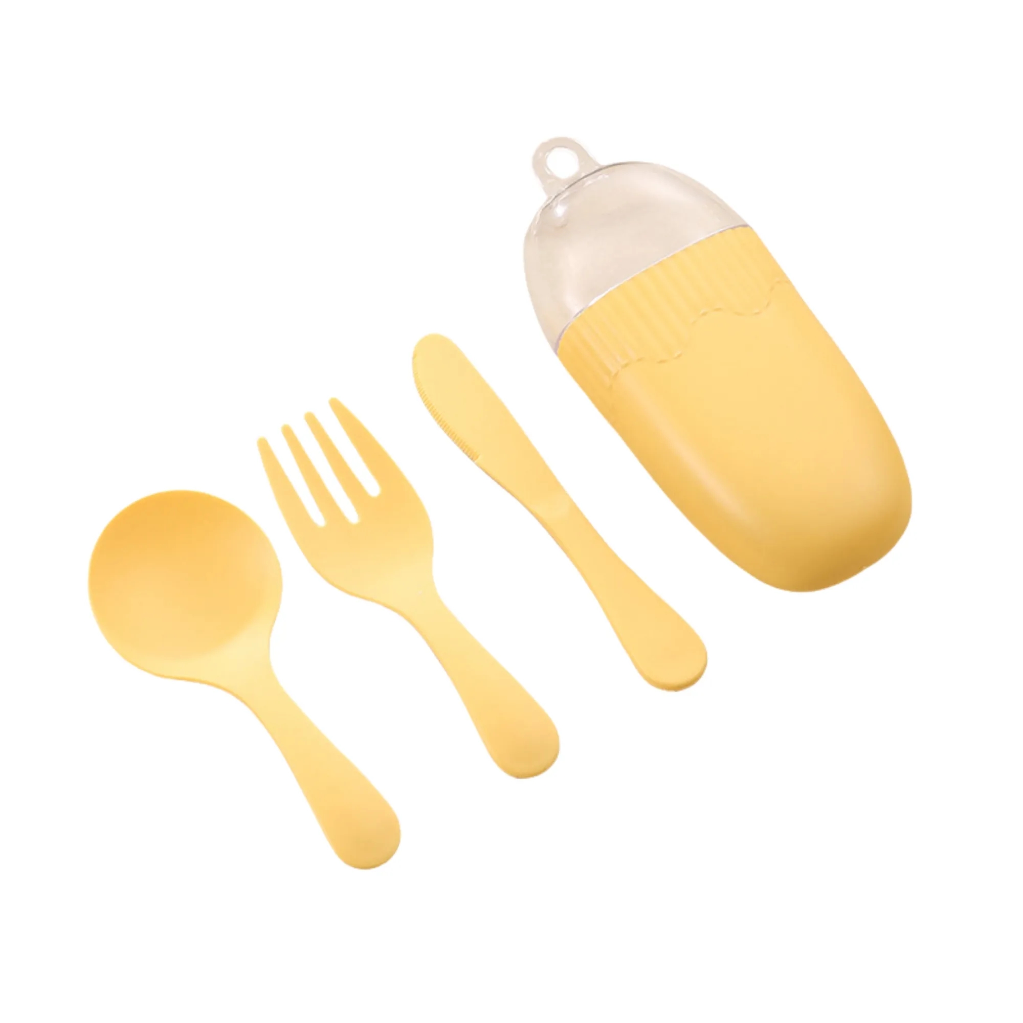 Portable Plastic 3 Piece Cutlery Set 7