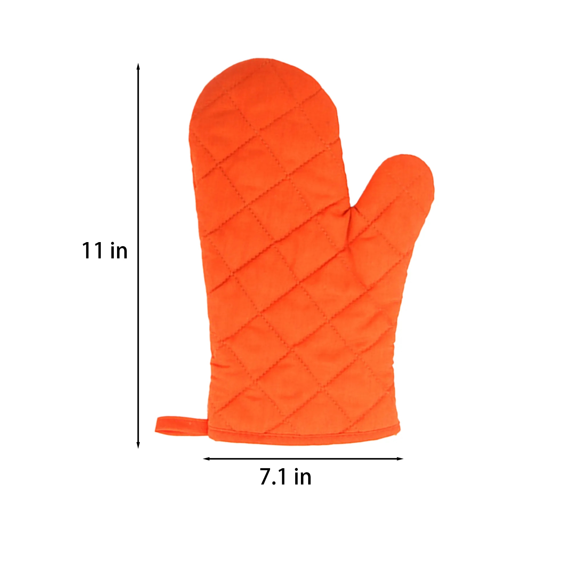 Single Heat Resistant Non-Slip Oven Mitt 2