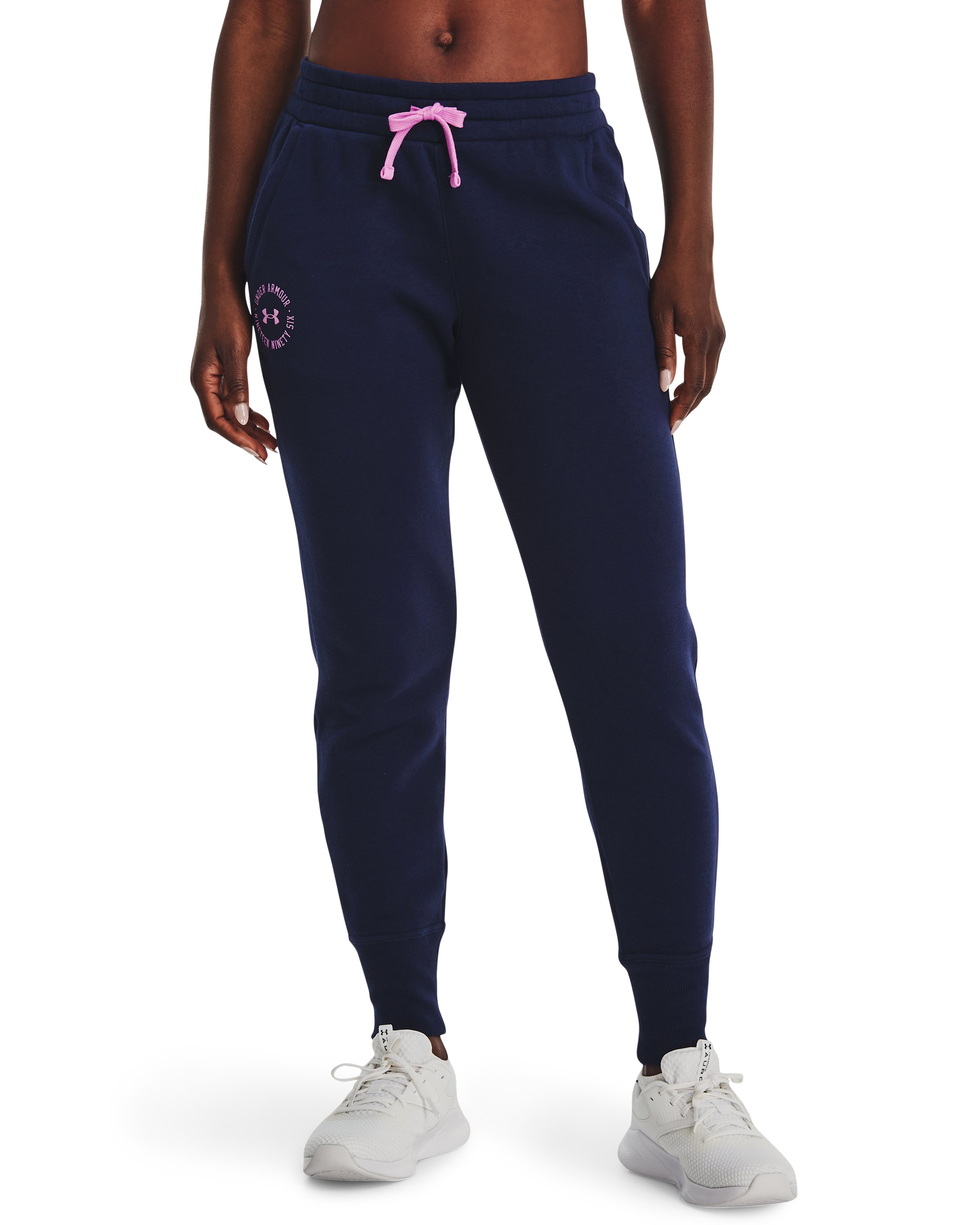 UA Rival Fleece Crest Women's Joggers 3