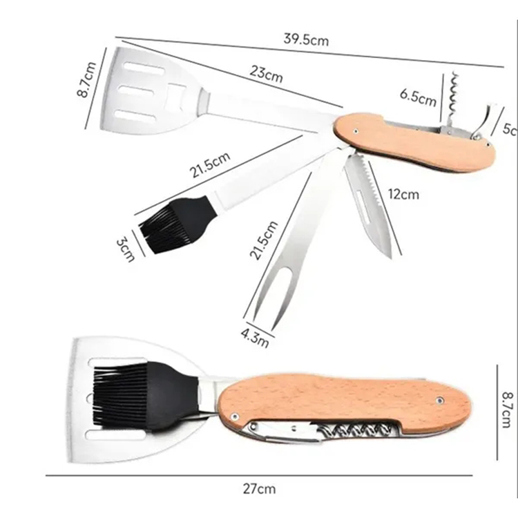 6-in-1 Multitool BBQ Barbecue Grill Accessories with Bag 2