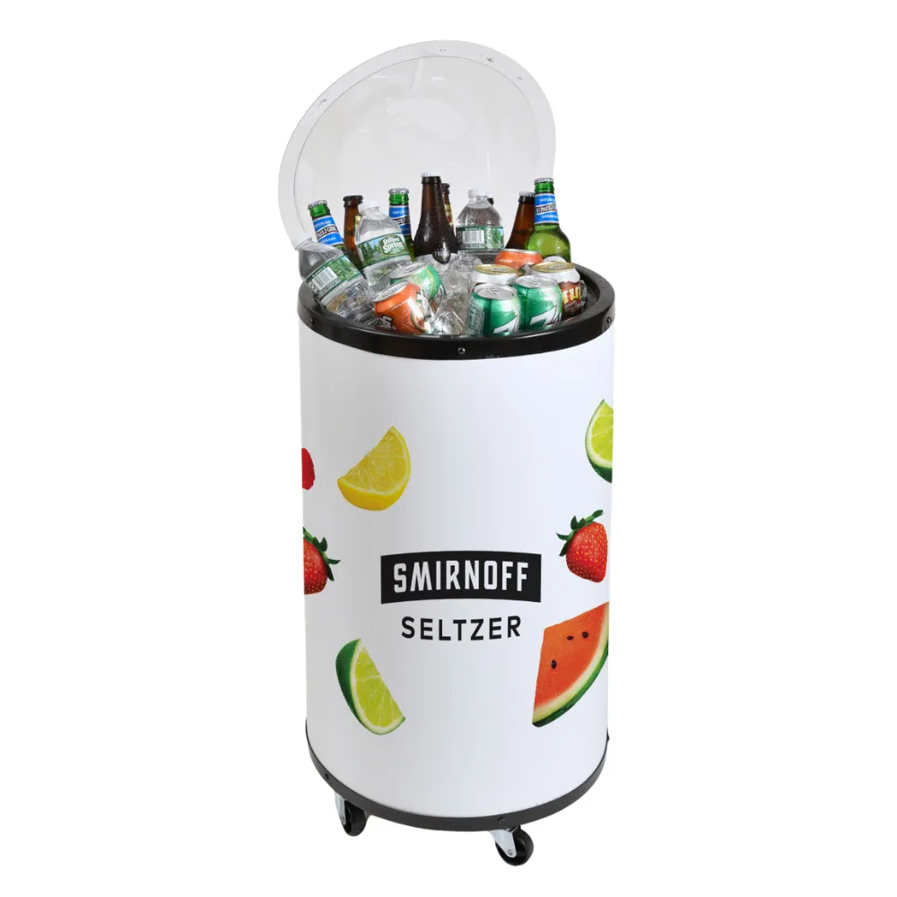 65L Rolling Cooler Drum 12