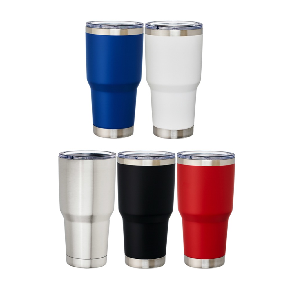 30 oz. Hercules Stainless Steel Vacuum Insulated Tumbler with Sliding Lid 6